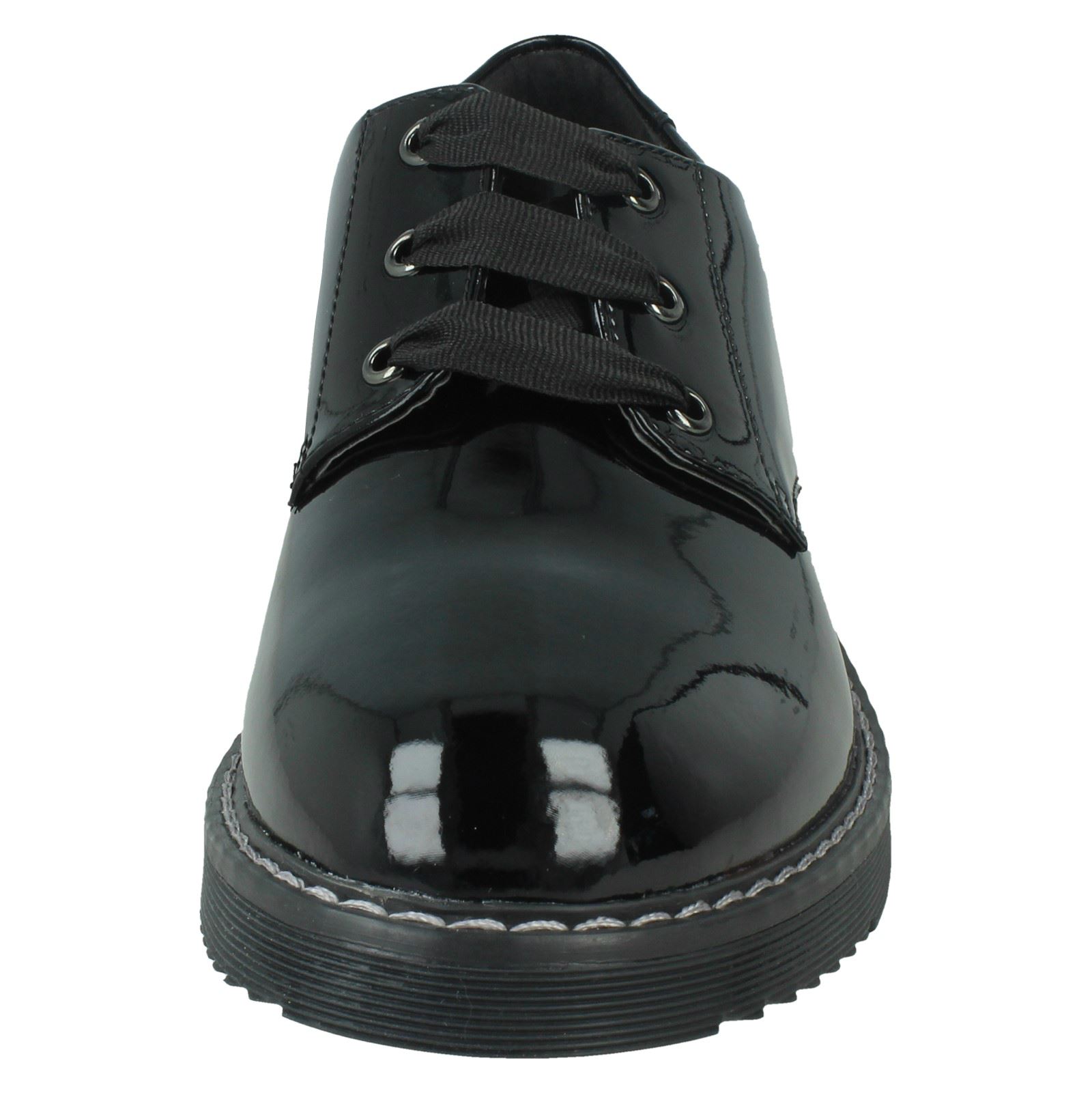 Mädchen Angry Angels by Startrite Smart Schulschuhe Zum Schnüren Impact - Picture 18 of 19