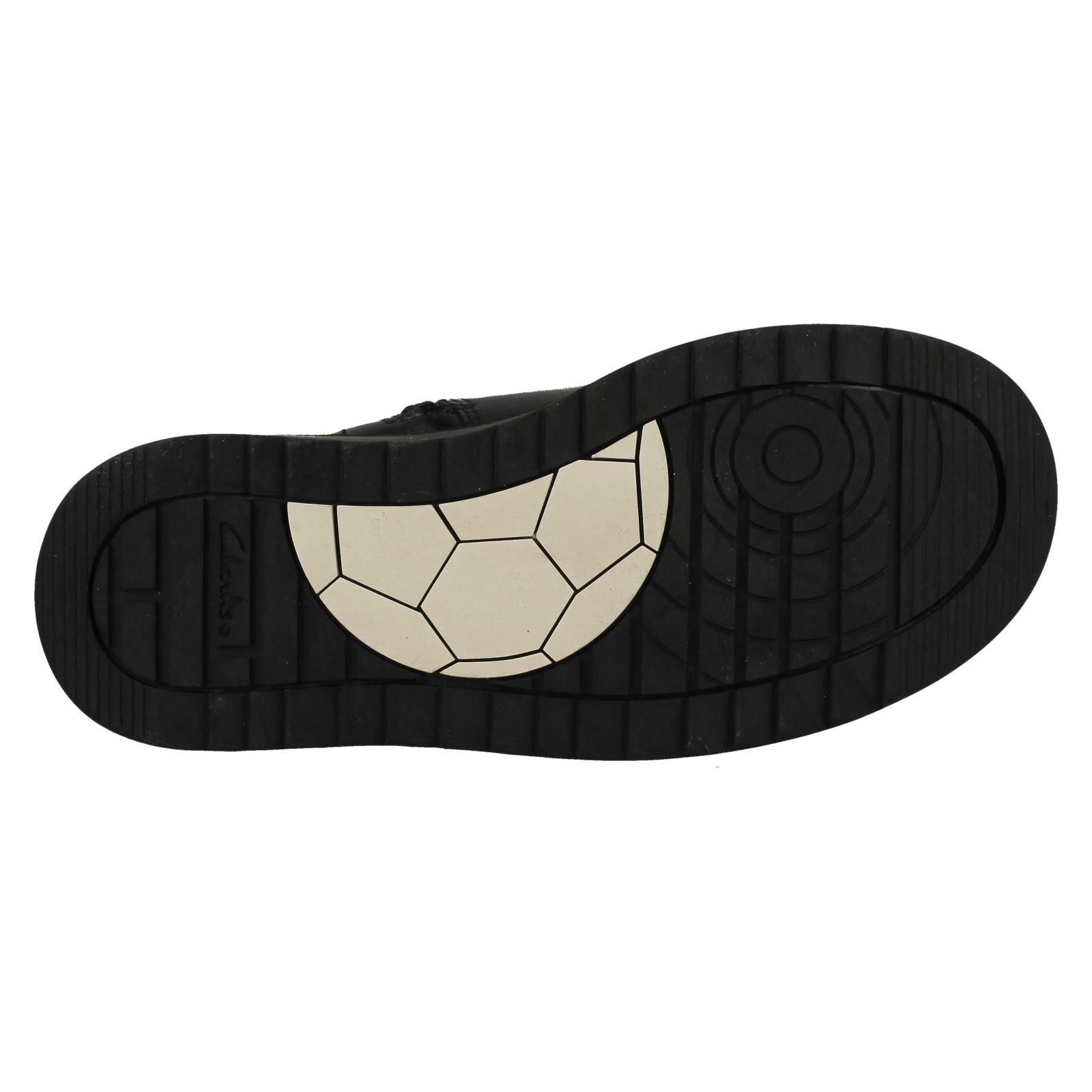 Boys Clarks Ankle Boots Ideal For School 'Goal Wally K' - Picture 7 of 10