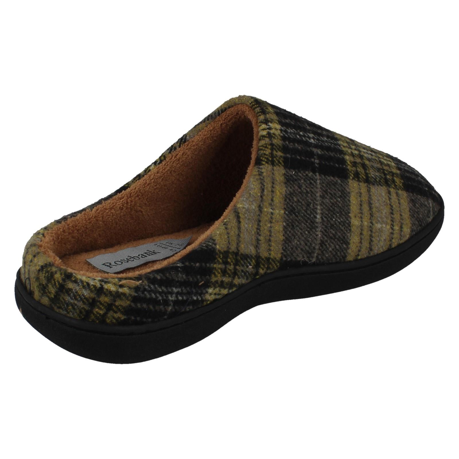 Herren Rosebank Alltag Slipper Freizeit Lounge Pantolette Hausschuhe Morris - Bild 6 von 10