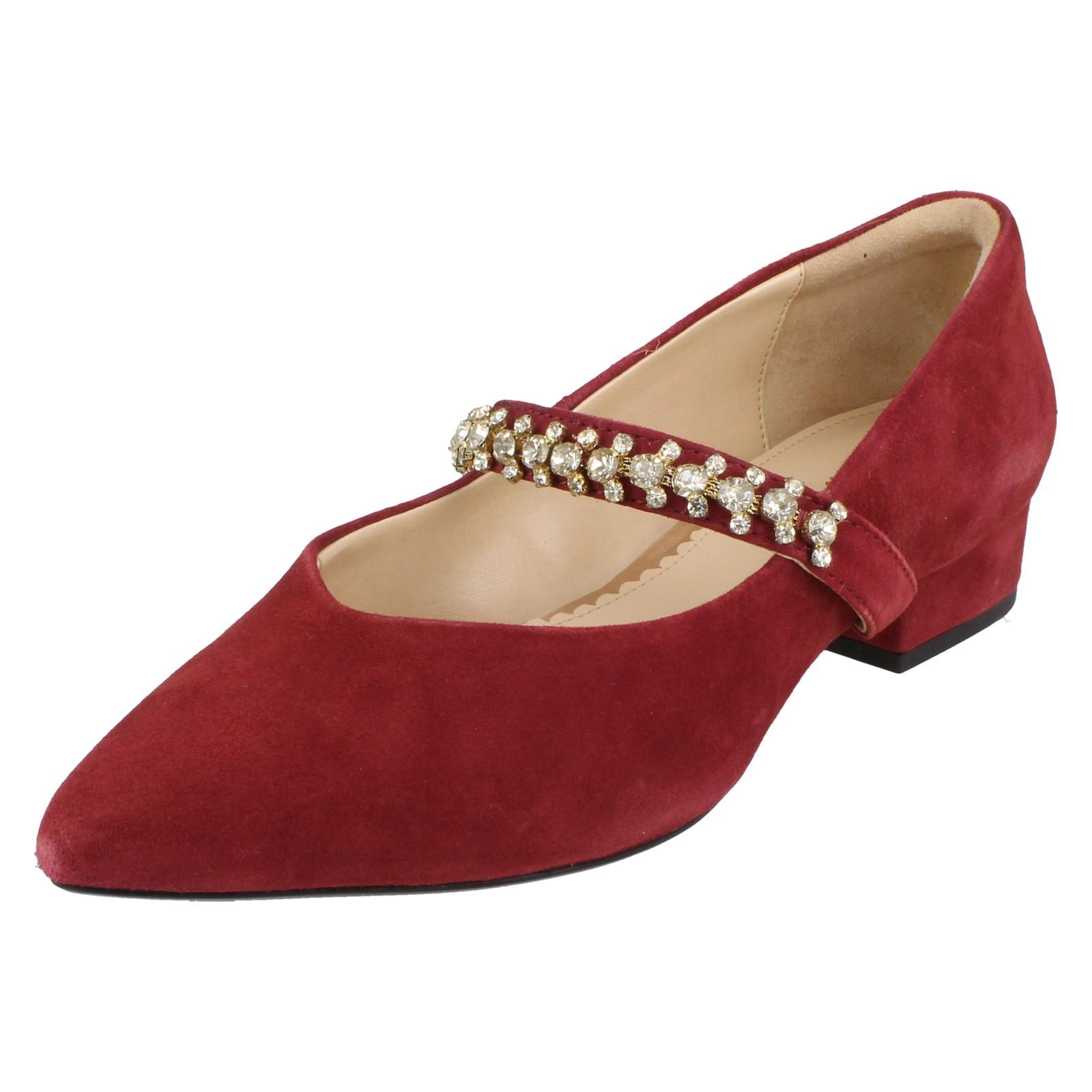 Scarpe Da Donna Van Dal Con Tacco A Blocco Di 2.5 CM Con Dettaglio Con Cinturino - Picture 11 of 19