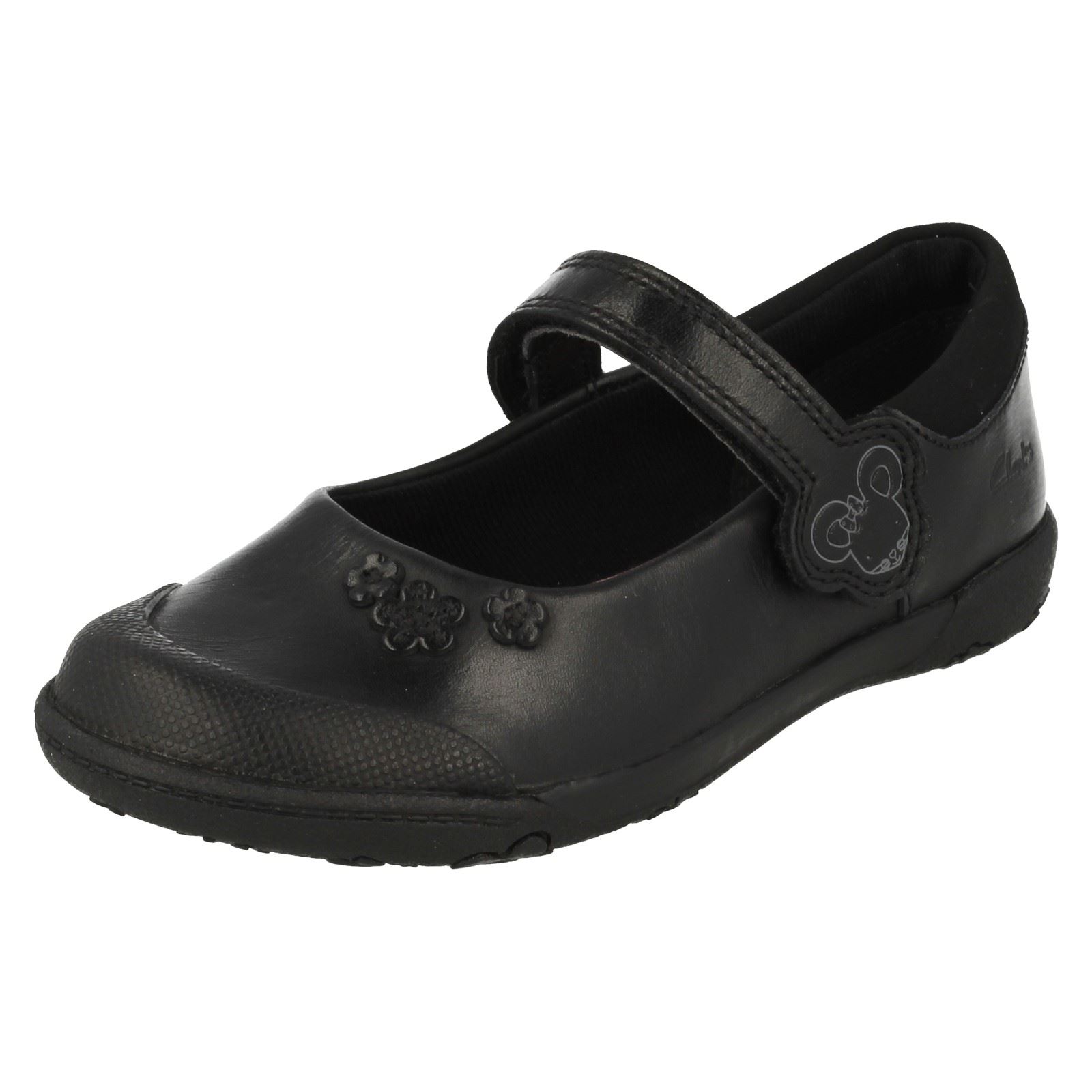 zapatos Binkies escuela Nibbles la formal Niñas Sam Clarks Negro de E5B4wvq