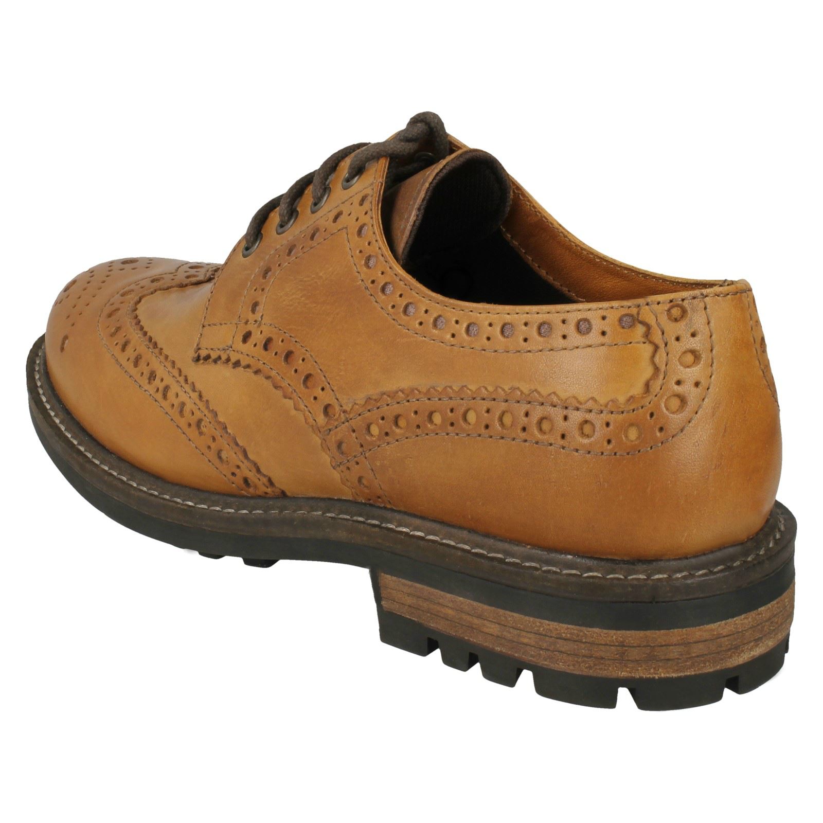 brown Tan Bracken Formal Tape Mens Red Brogues Classic Rq6x08nvw