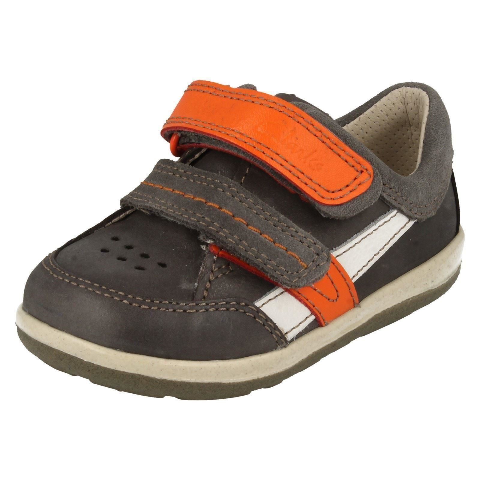 Boys Clarks First Shoes /'Softly Zakk/'
