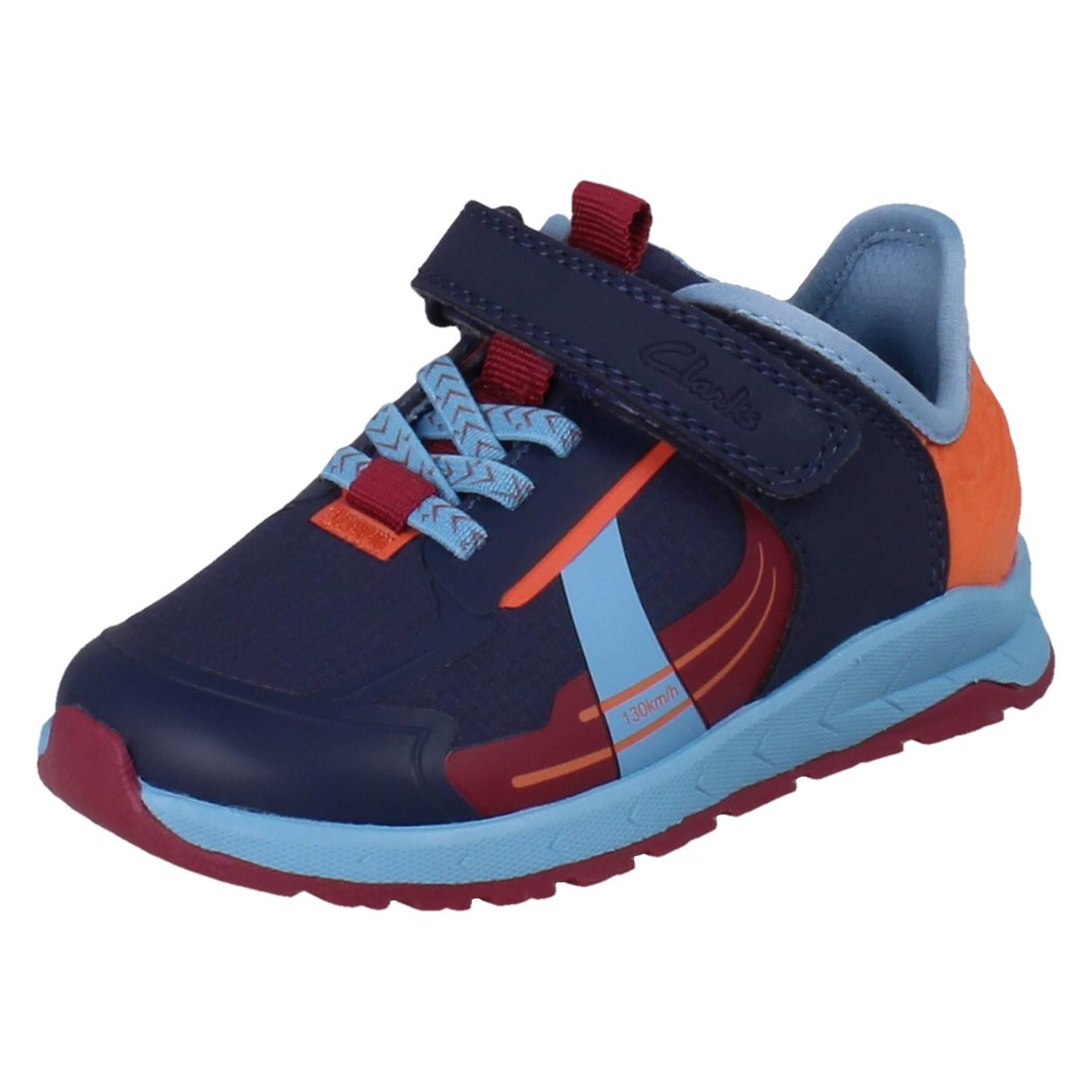 Kinder Clarks Playprints Textil Colour-Pop Cheetah sportliche Turnschuhe "Selva Lane" - Bild 20 von 37