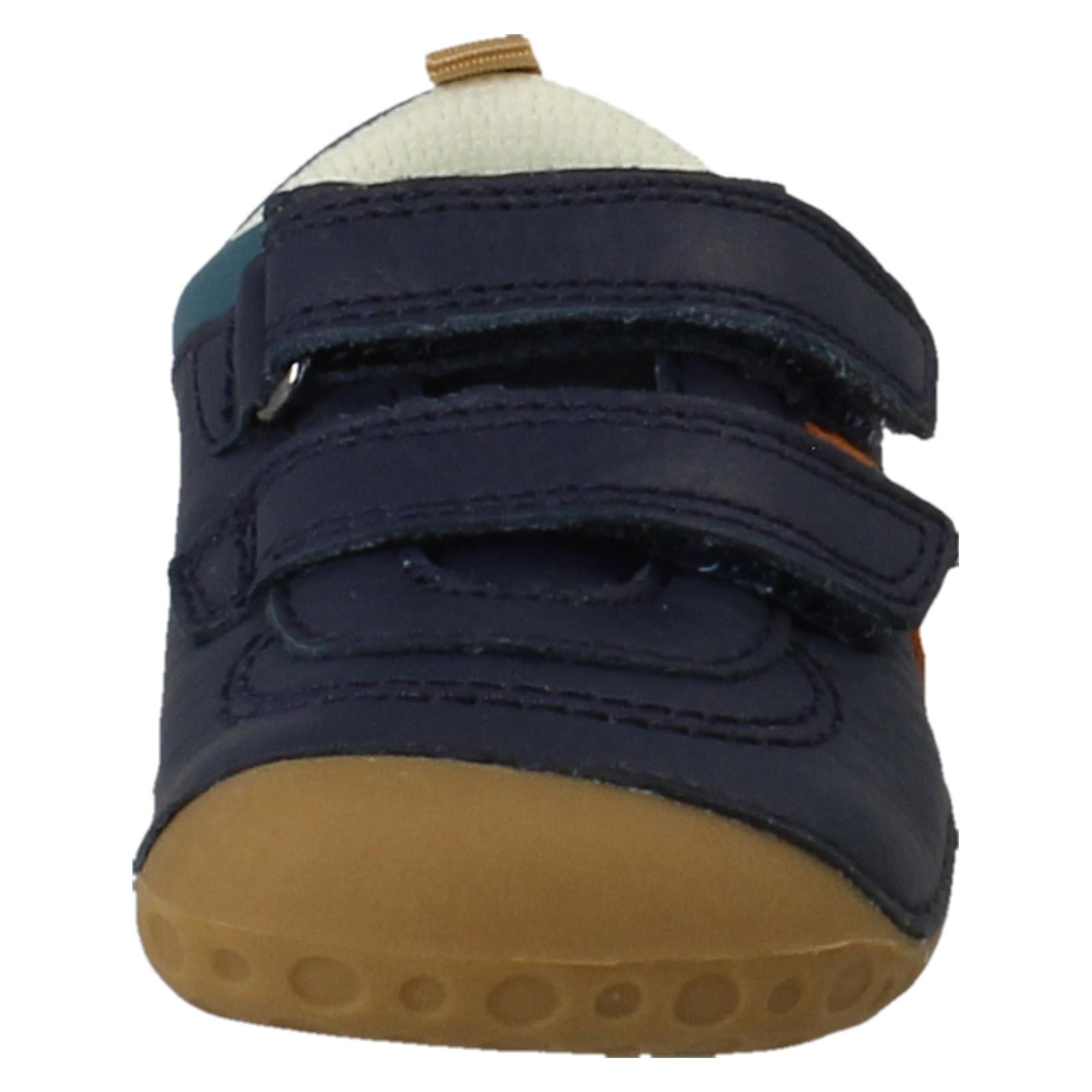 Boys Startrite Soft Leather Pre Walking Shoes With Heel/Toe Bumpers Zap - Picture 18 of 19