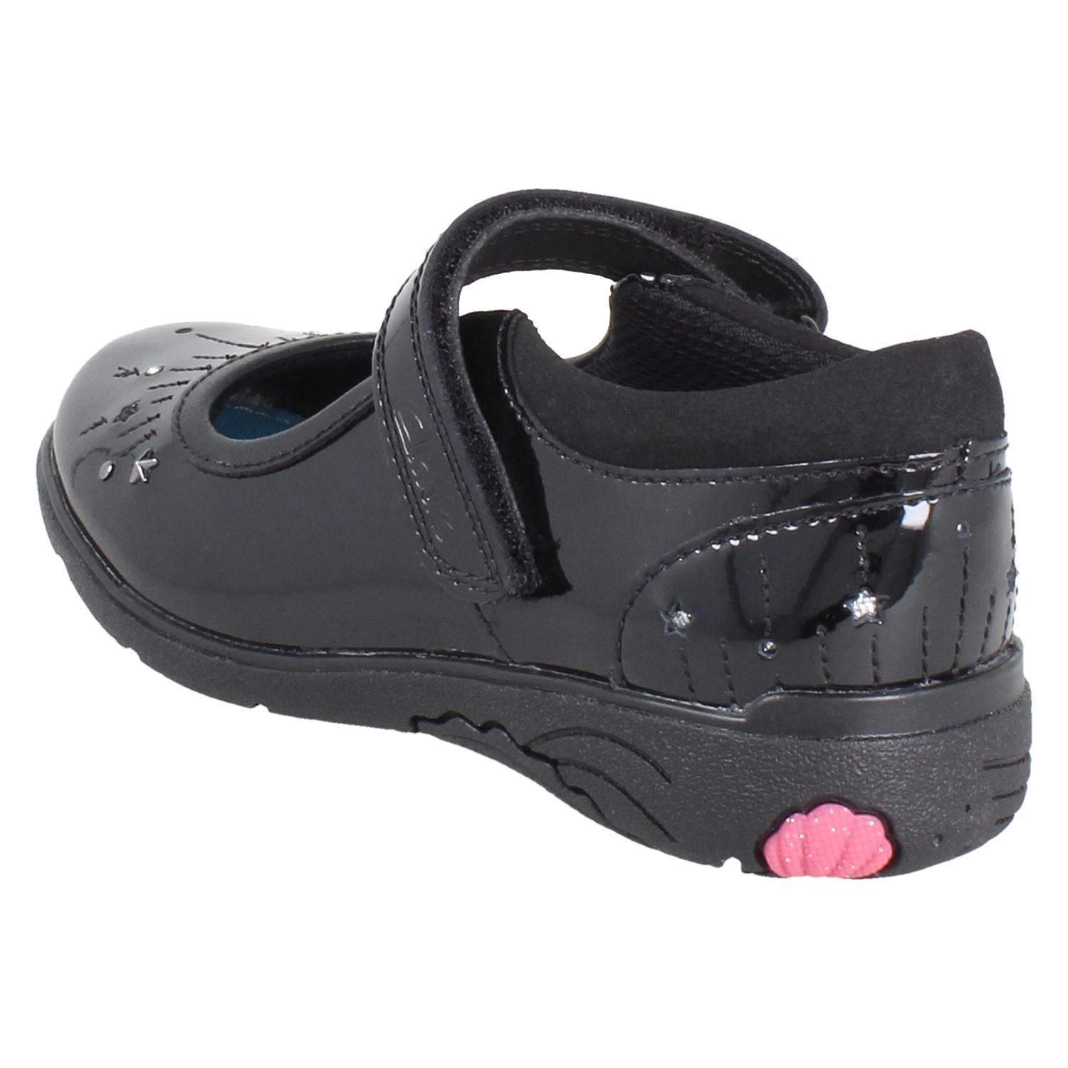 Girls Clarks Playprints Sea-Unicorn Leather Mary Jane School Shoes *Relda Wish* - Picture 13 of 19