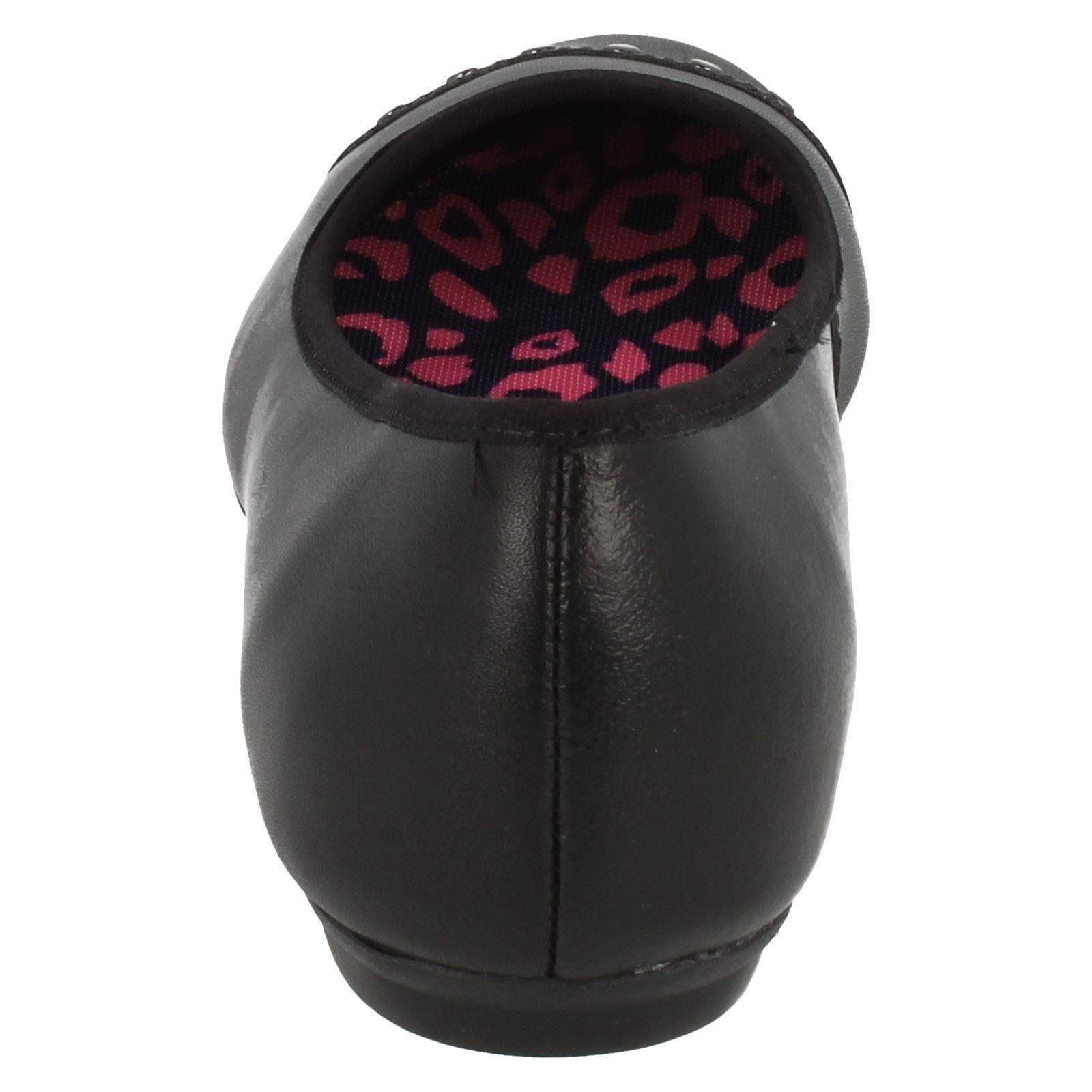 Bootleg Negro Dot' Por Shoes School Clarks Niñas 'tizz axq0dvaO