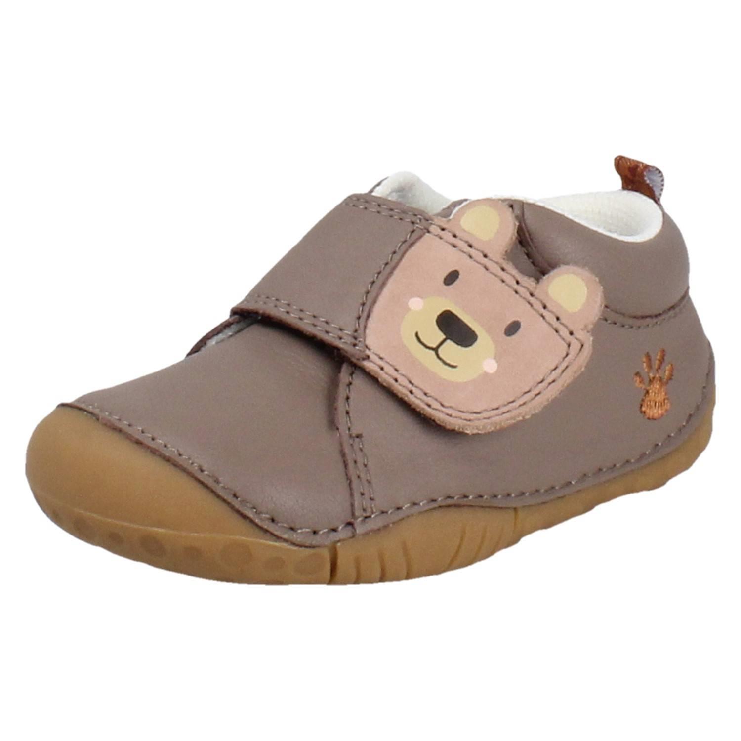Scarpe Pre-Walker Soft Leather Per Bambini Con Design Orso *Bear Hug* - Picture 11 of 19