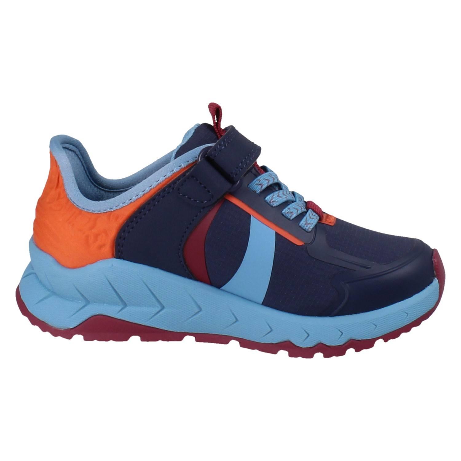 Kinder Clarks Playprints Textil Colour-Pop Cheetah Sporty Turnschuhe Selva Spur - Picture 25 of 37
