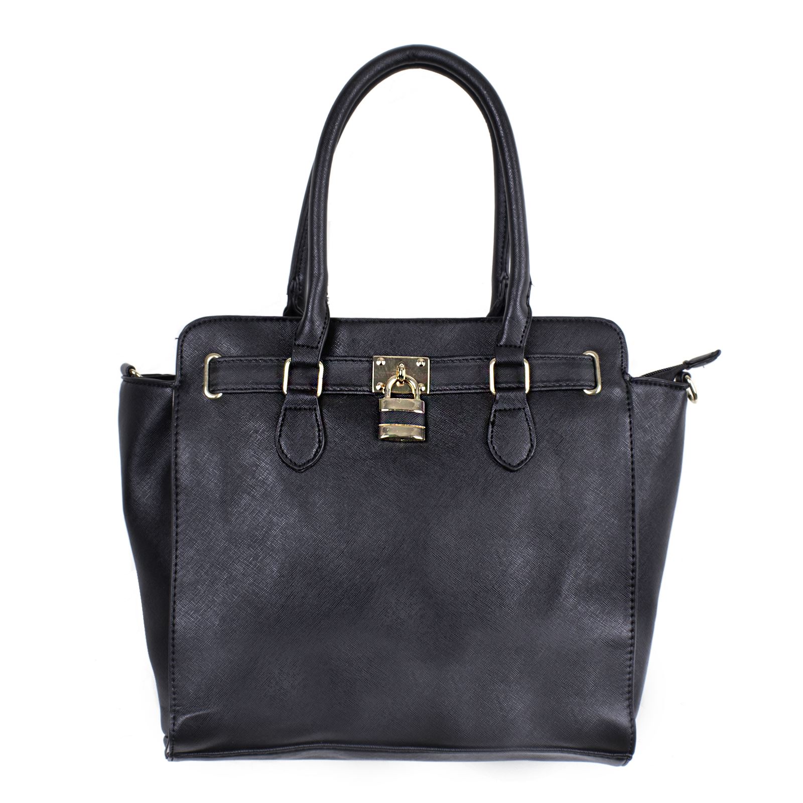 Ladies Nicole Brown Large Tote Bag 'JBFB75' - Picture 2 of 9