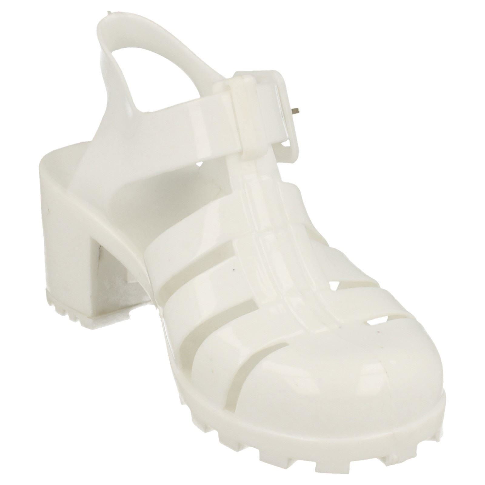Girls Spot On Heeled "Jelly Shoes" - Picture 35 of 37