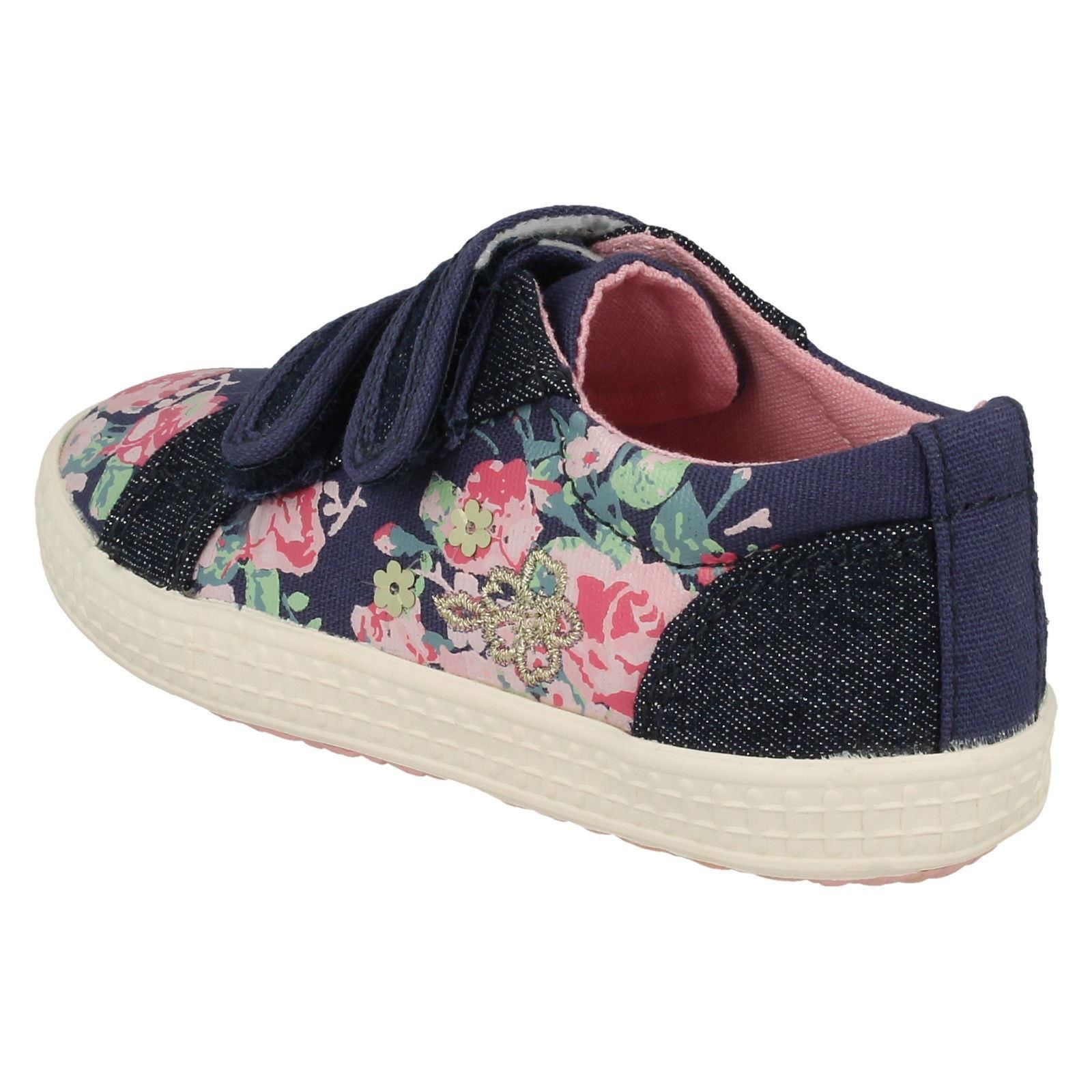 Girls Startrite Casual Canvas Shoes Edith 2 - Picture 4 of 19