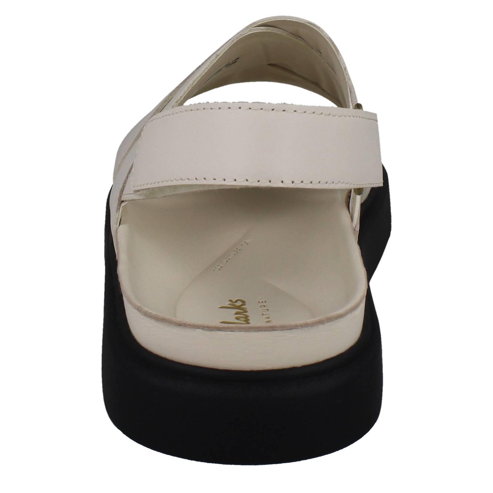Damen Clarks Gepolstert Leather Kreuz Über Riemchensandalen; Aristella Sonne - Bild 14 von 19