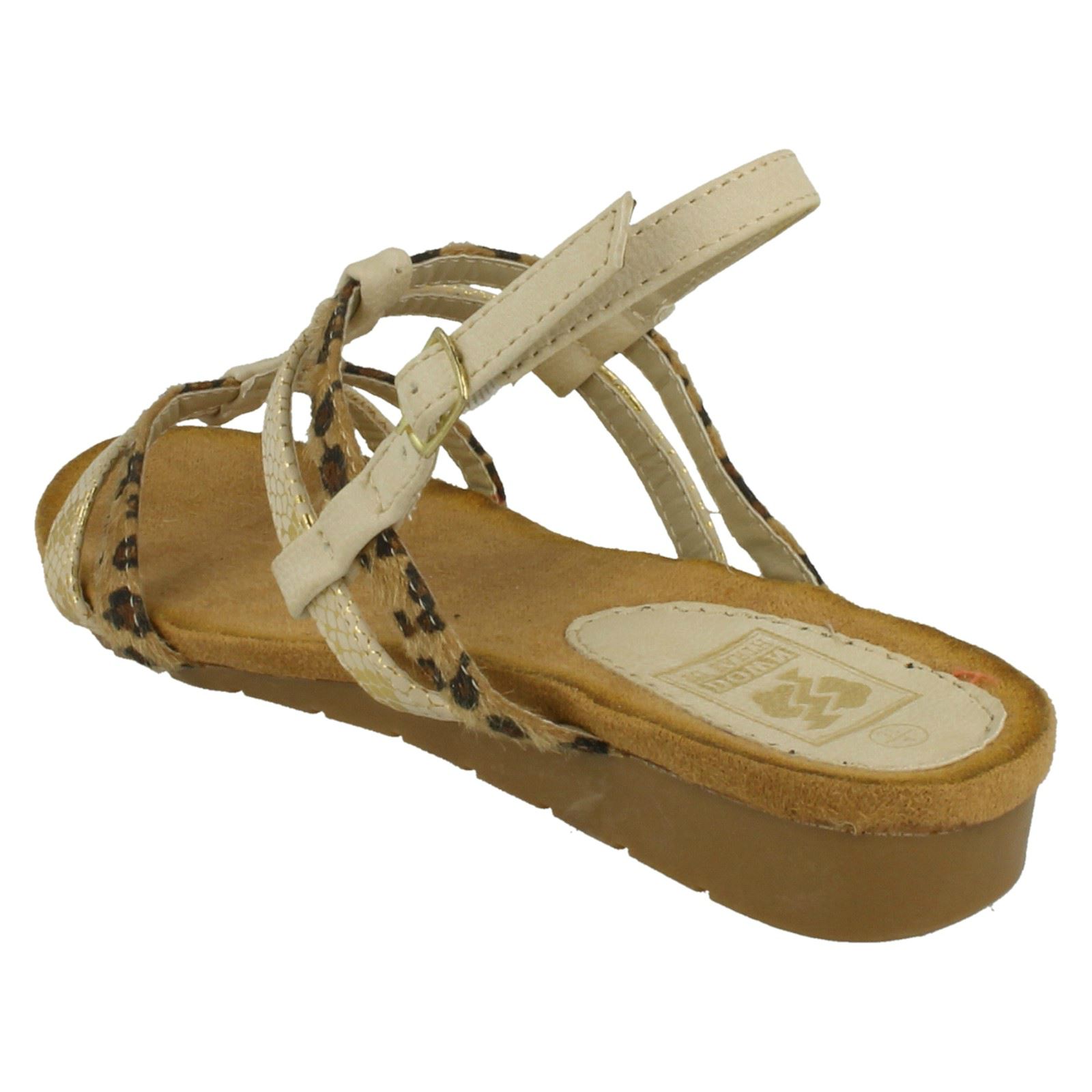 Ladies Down To Earth T Bar Slingback Sandals - Picture 7 of 19