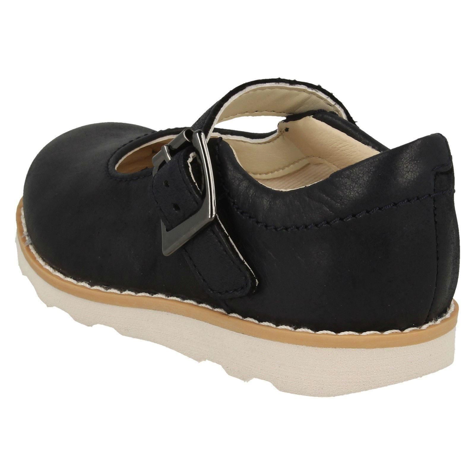 Zapatos cotidianos inteligentes informales con hebilla de cuero para niñas Clarks Crown Honor - Imagen 22 de 28