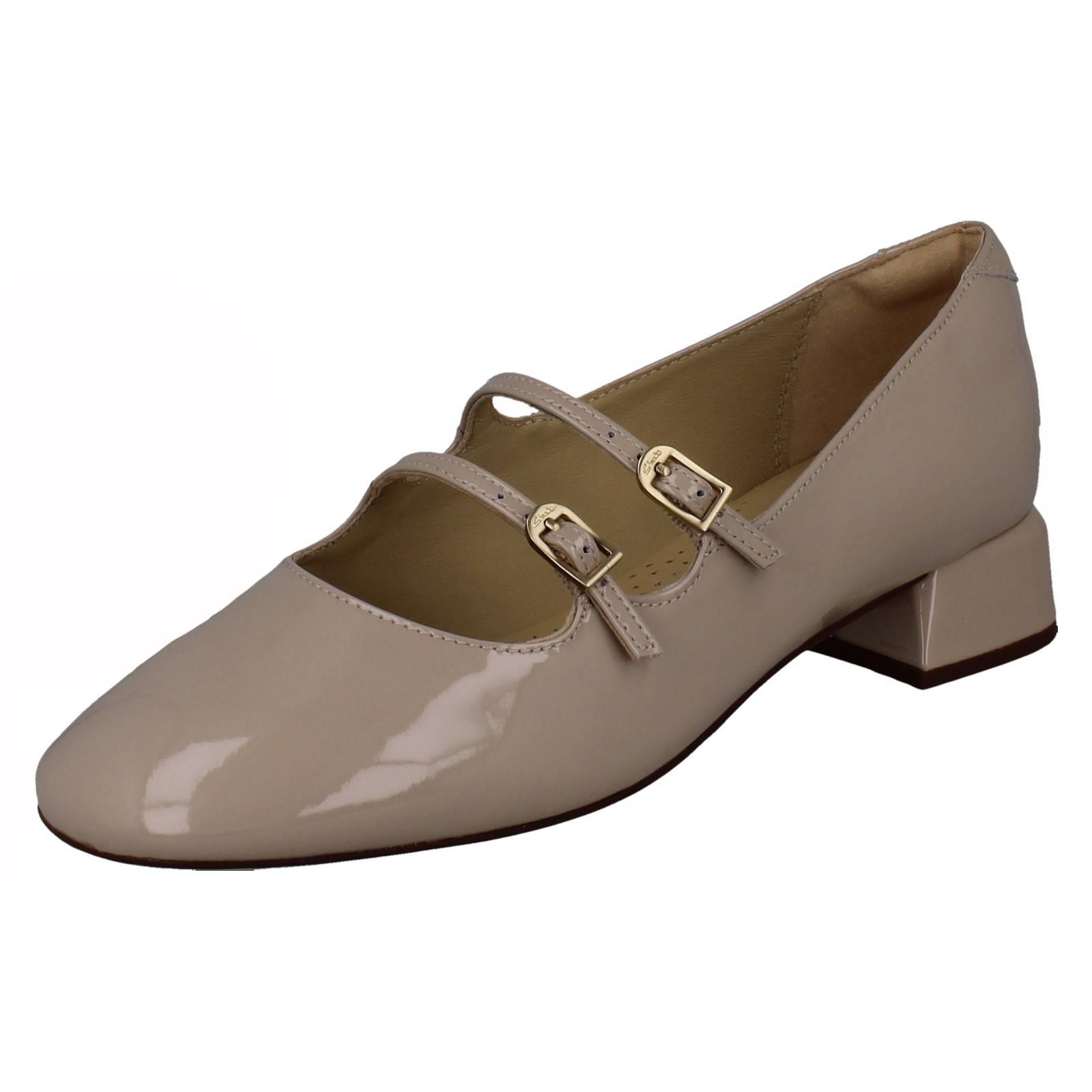 Ladies Clarks Mary Jane Buckle Fastening Smart Shoes Daiss 30 Shine - Picture 29 of 37