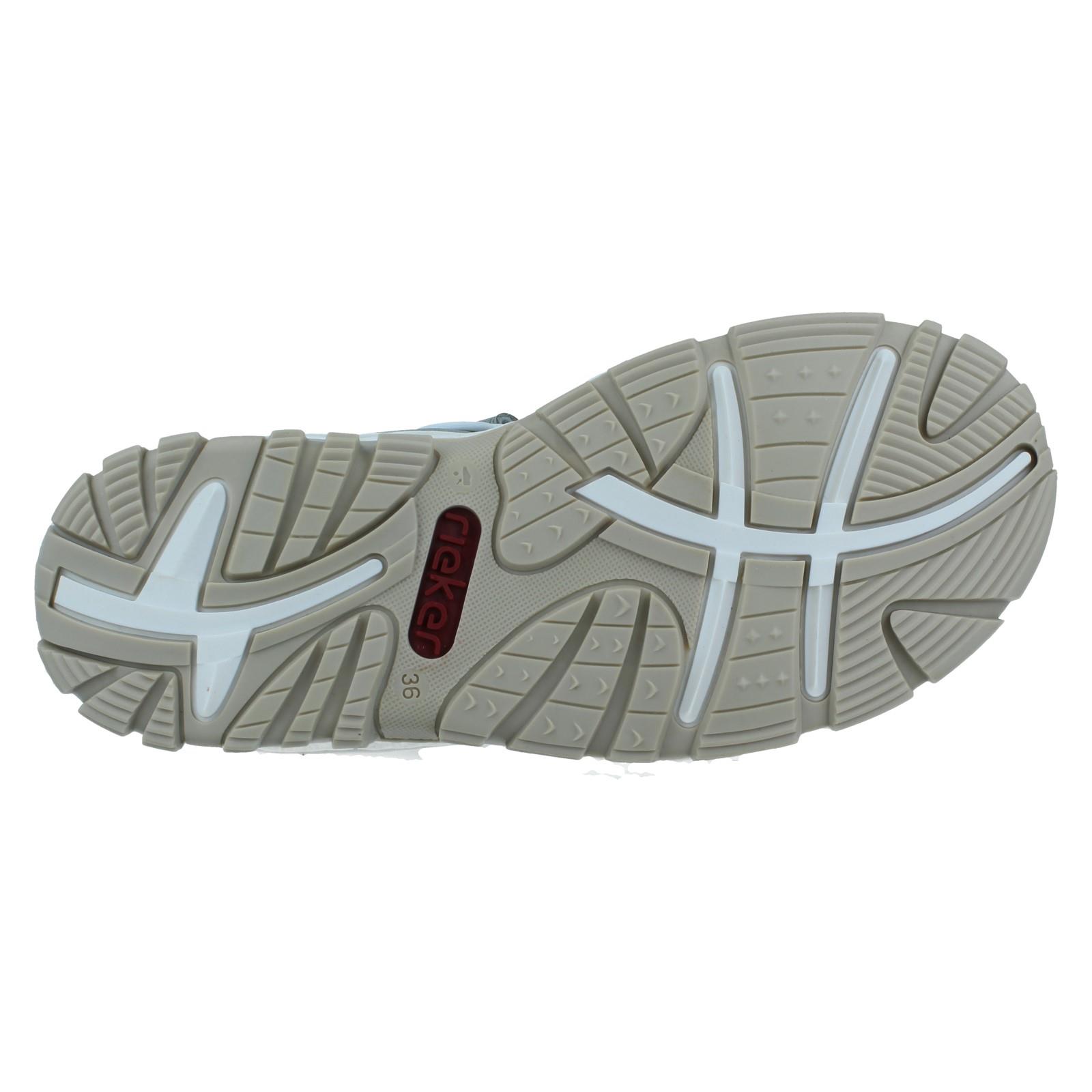 Sandalias de verano Rieker sintéticas antiestrés estilo deportivo para dama 68866 - Imagen 24 de 46