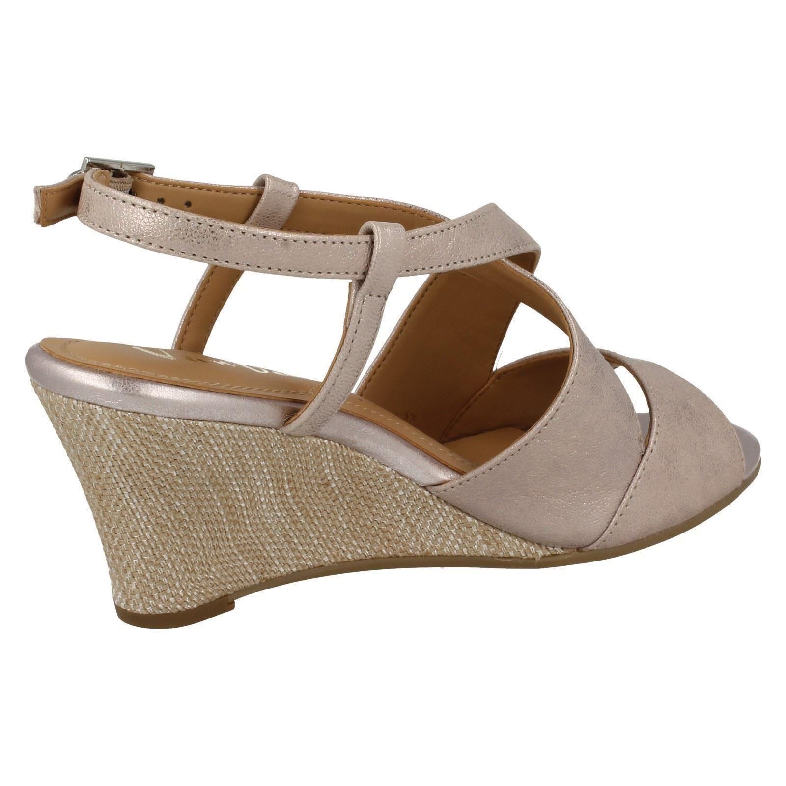 Ladies Van Dal Cross Strap Wedged Wedged Wedged Sandal Allora 59d014 Ladies Van Dal Cross Strap Wedged Wedged Wedged Sandal Allora 59d014