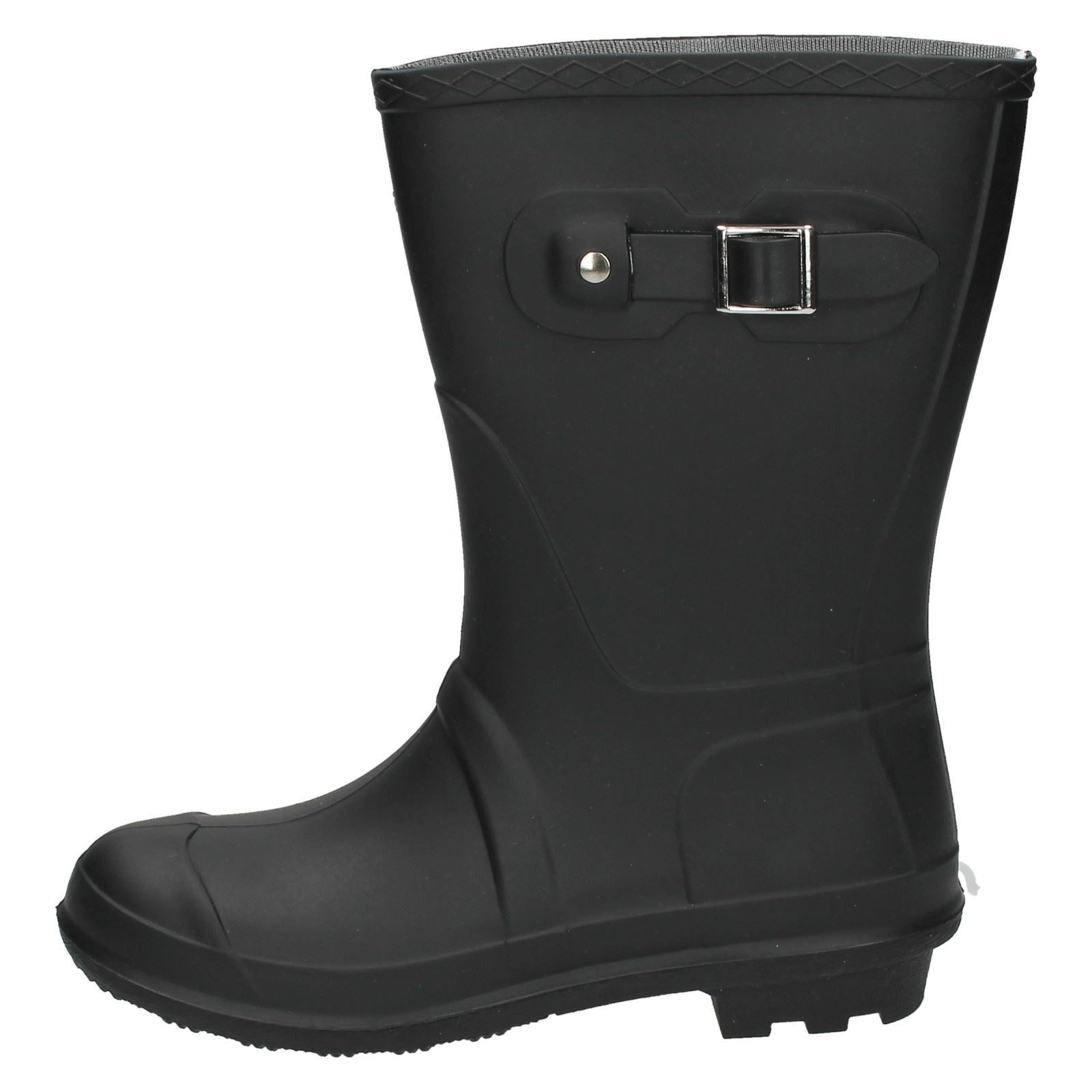 Womens Spot On Casual Wellington Boots X1R219 - Picture 3 of 37
