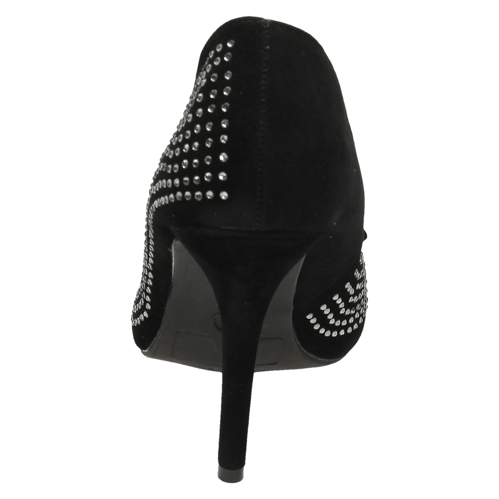 Anne Michelle Ladies Diamante Bow Detail Party Shoes - Picture 14 of 28