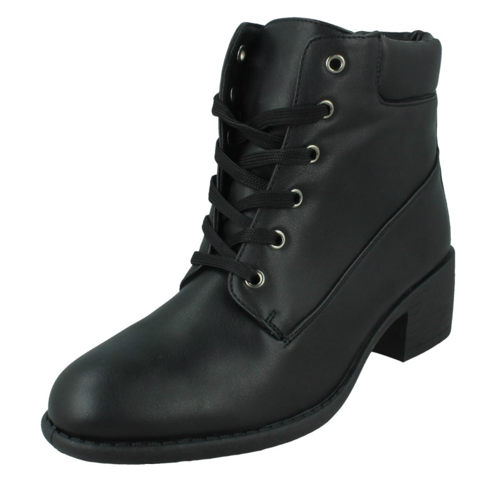 'Damas Spot On' Bota al tobillo Informal con cordones - F5R1167 - Imagen 3 de 10