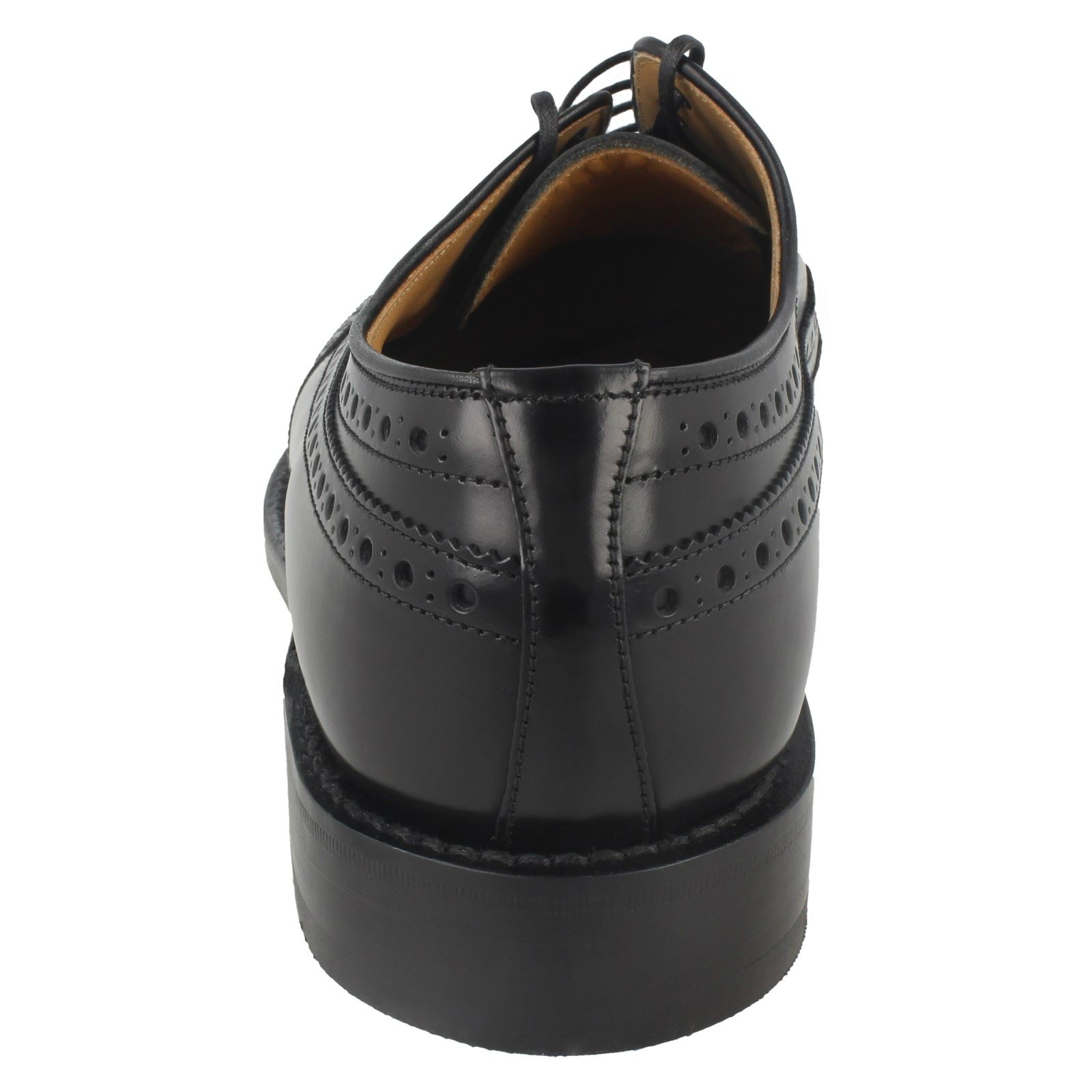 Mens Loake Lace Up Formal Shoes Braemar - Picture 5 of 10