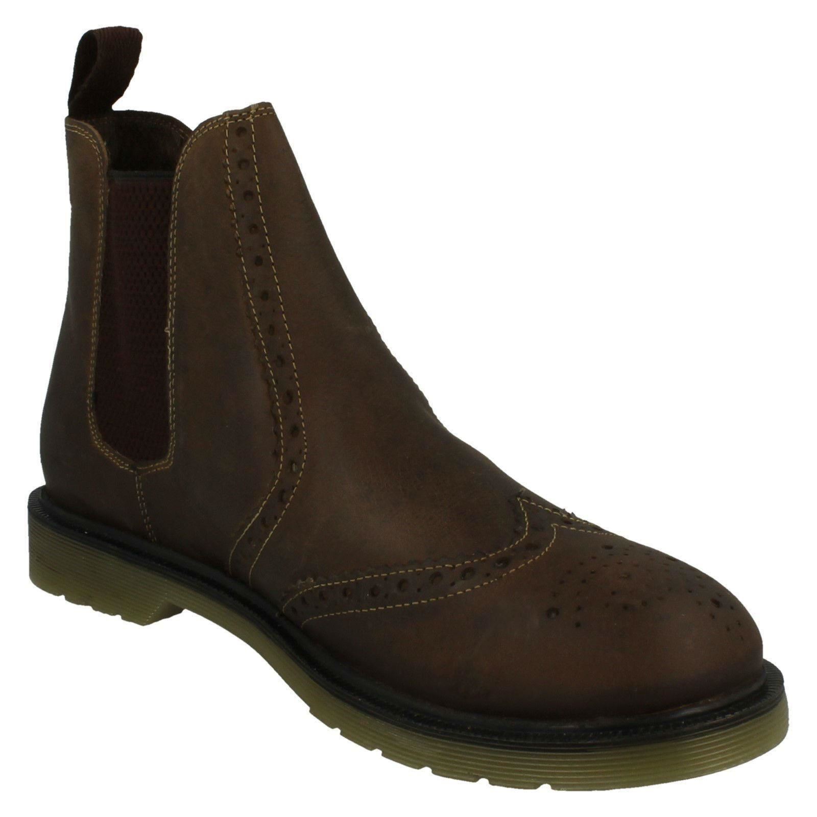 Mens Oak Trak Pull On Chelsea Boots Belper