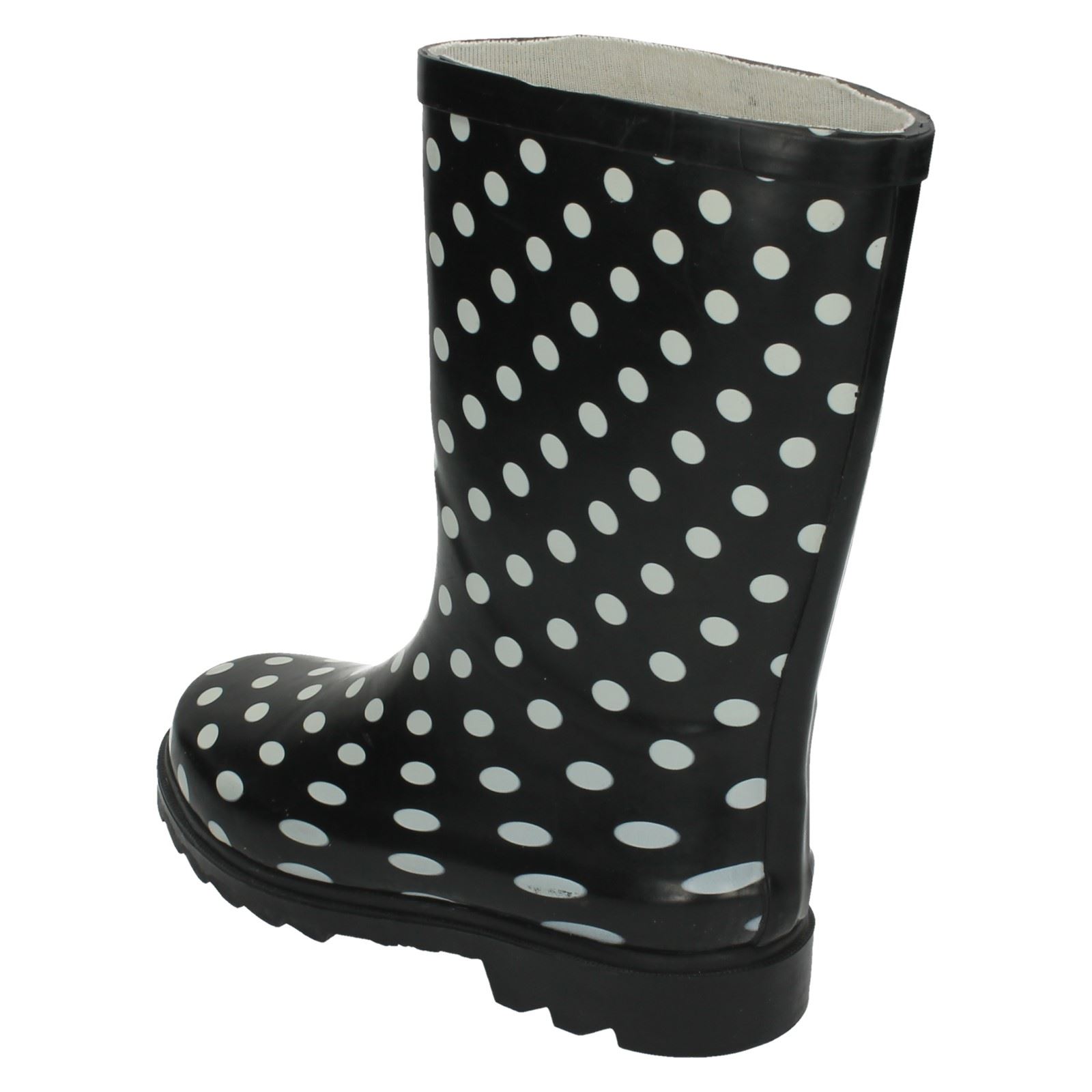 Girls Spot On Spotted 'Wellington' - Picture 7 of 28