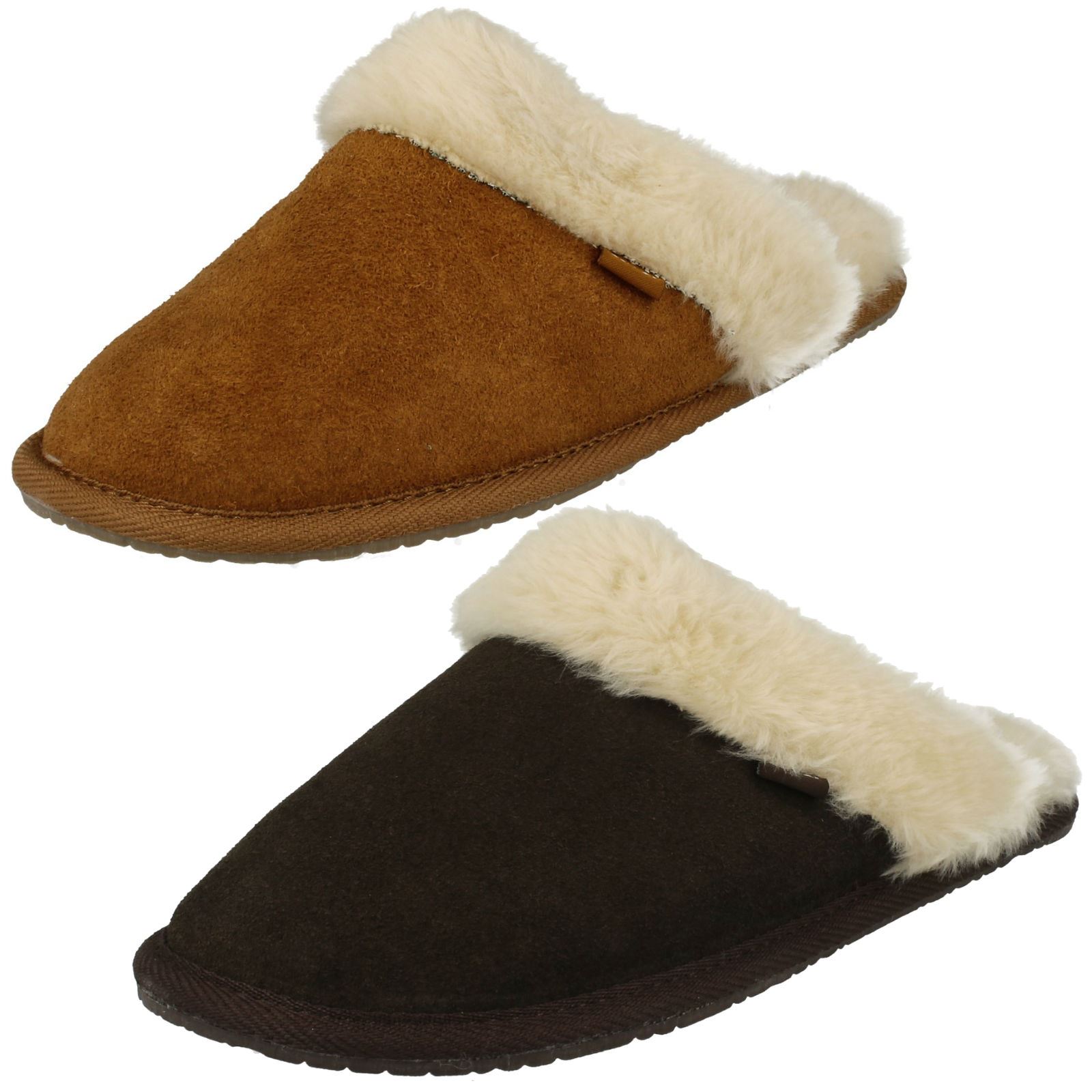 clarks slip on slippers