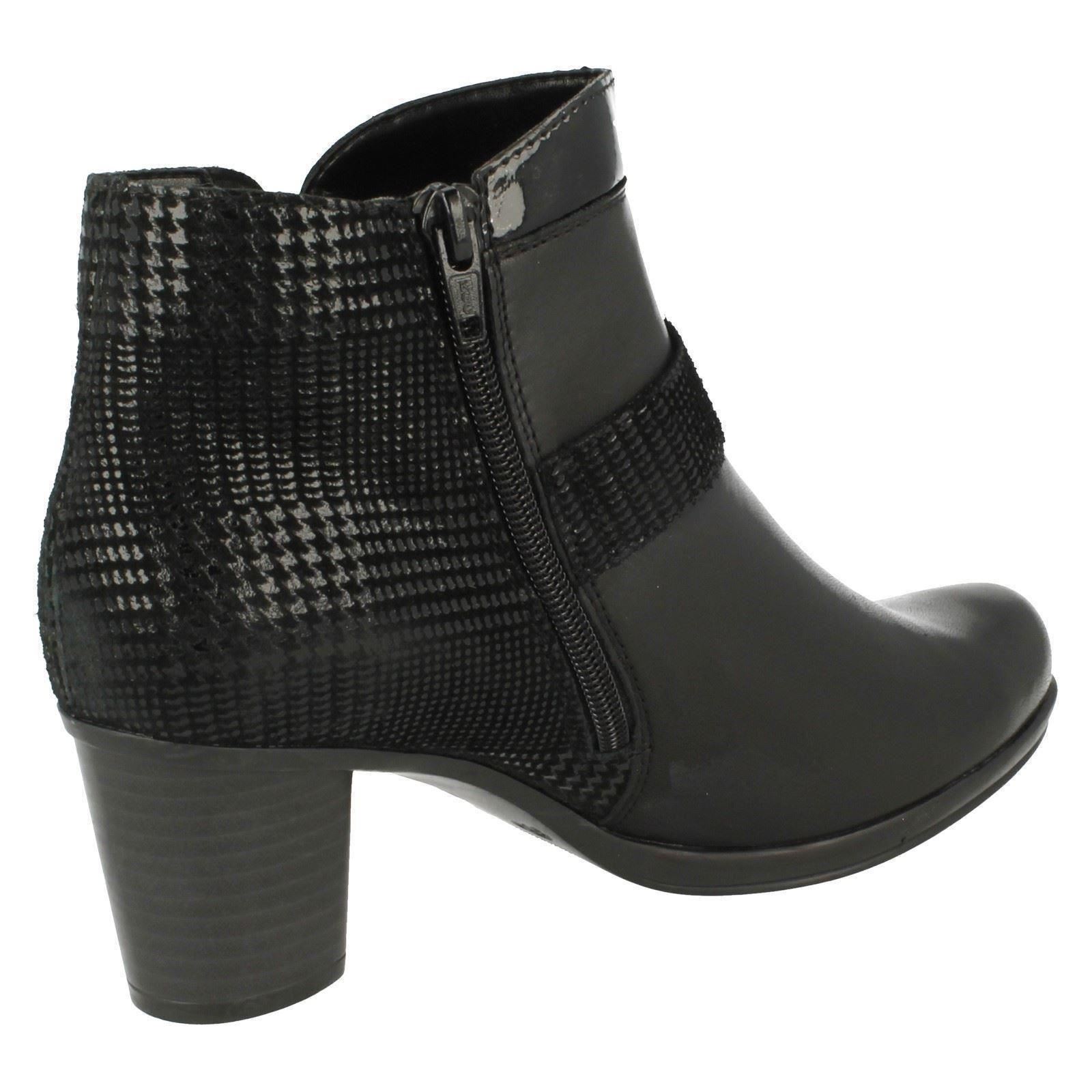 Puntera rojoondeada rojoondeada rojoondeada Damas REMONTE botas al Tobillo Informales Tacón alto Cremallera de Cuero R1571 f83a38 Puntera rojoondeada rojoondeada rojoondeada Damas REMONTE botas al Tobillo Informales Tacón alto Cremallera de Cuero R1571 f83a38