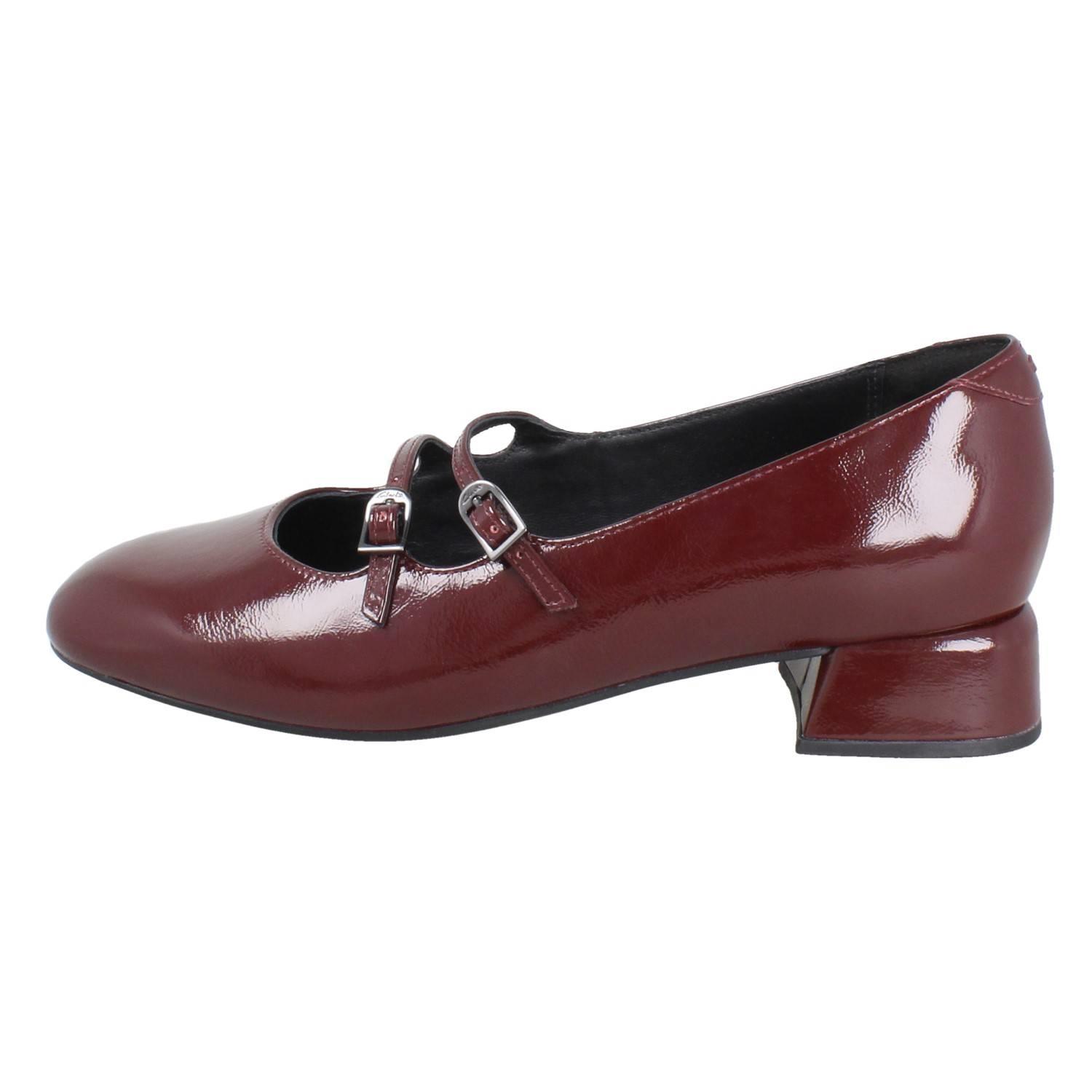 Ladies Clarks Mary Jane Buckle Fastening Smart Shoes Daiss 30 Shine - Picture 12 of 37