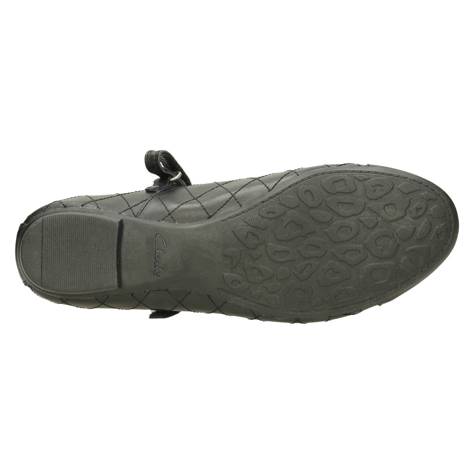 Clarks bootleg /'Kimberly Gem/' black smart school shoes