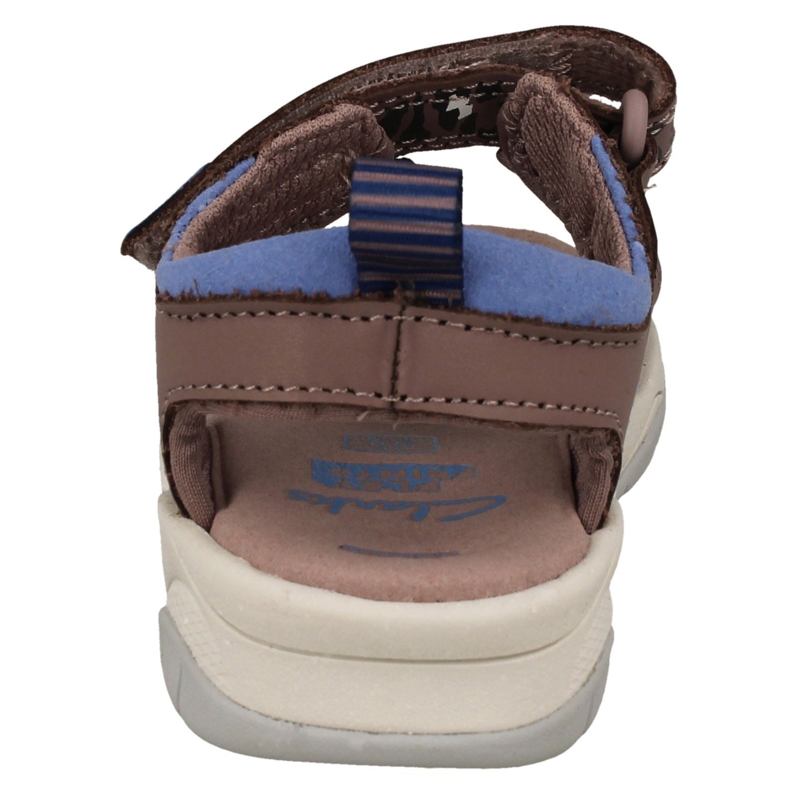 Girls PLAYPRINT Collection By Clarks Casual Paw Detailed Sandals Clowder Print - Imagen 5 de 19