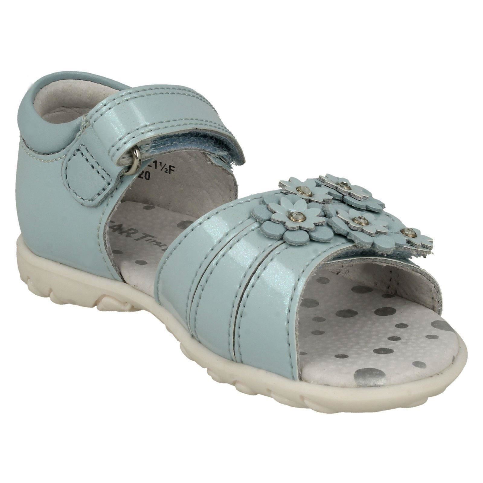 Girls Startrite Stylish Flower Detailed Sandals Bloom - Picture 8 of 19