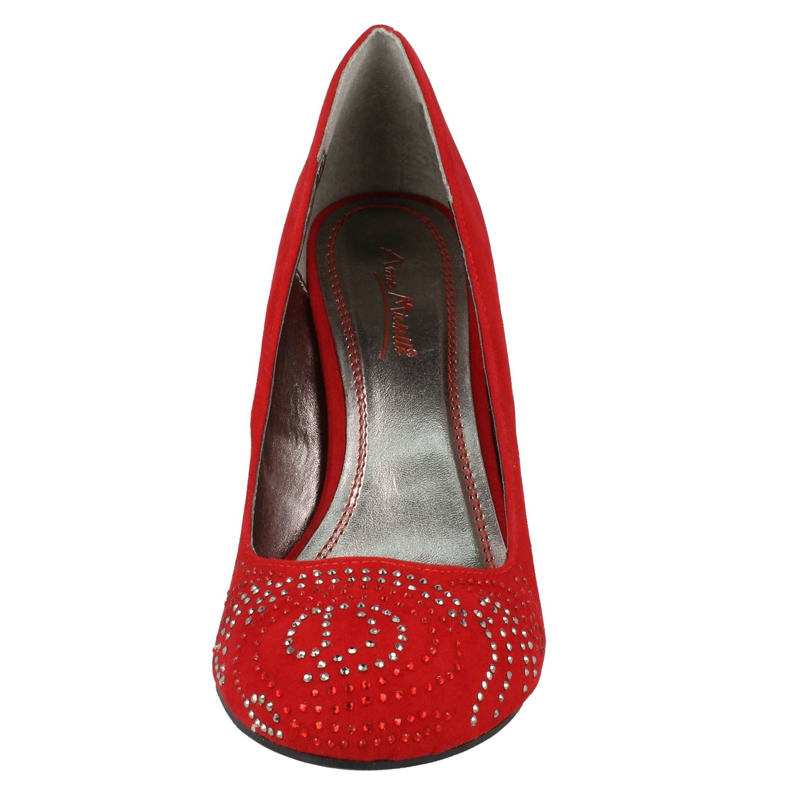 Zapatos de corte para dama Anne Michelle con patrón de diamante - Imagen 3 de 36