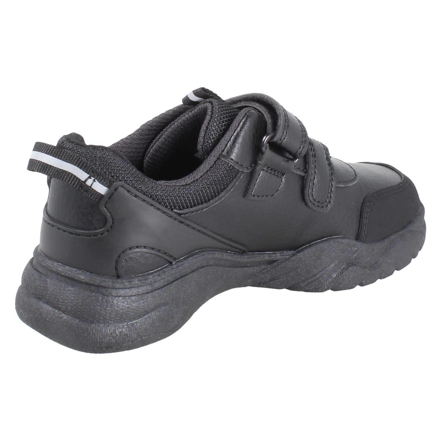 Niños Clarks Sintético Reflectante Deportivo Estilo Escuela Zapatos: Pluma Shine - Imagen 4 de 10