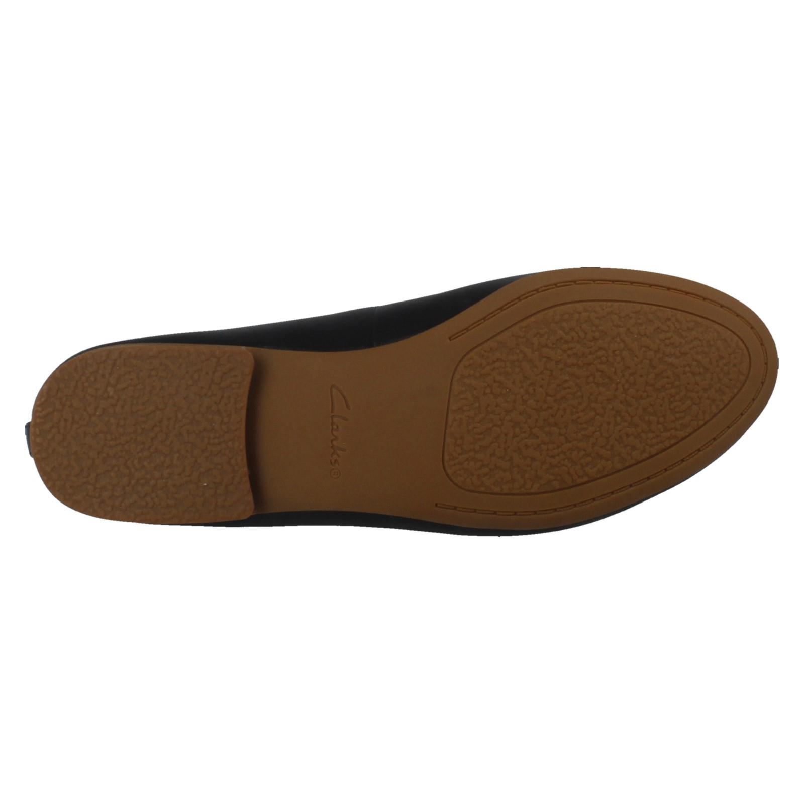 Bailarina sin cordones de cuero Laides Clarks zapatos planos inteligentes Fawna suaves *Fawna suaves* - Imagen 19 de 19