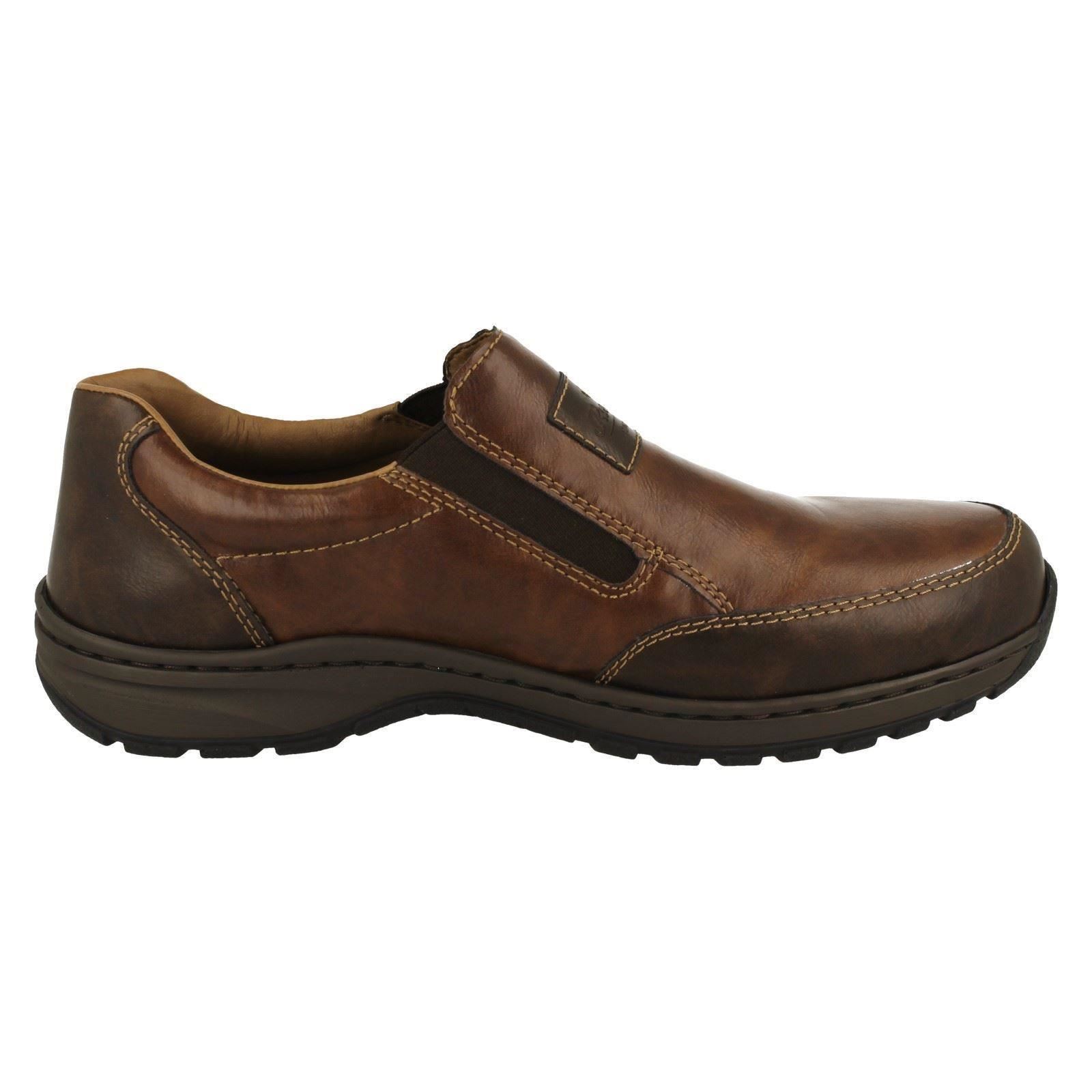 Mens Rieker Casual Extra Wide Slip On Shoes '03354' - Picture 10 of 10