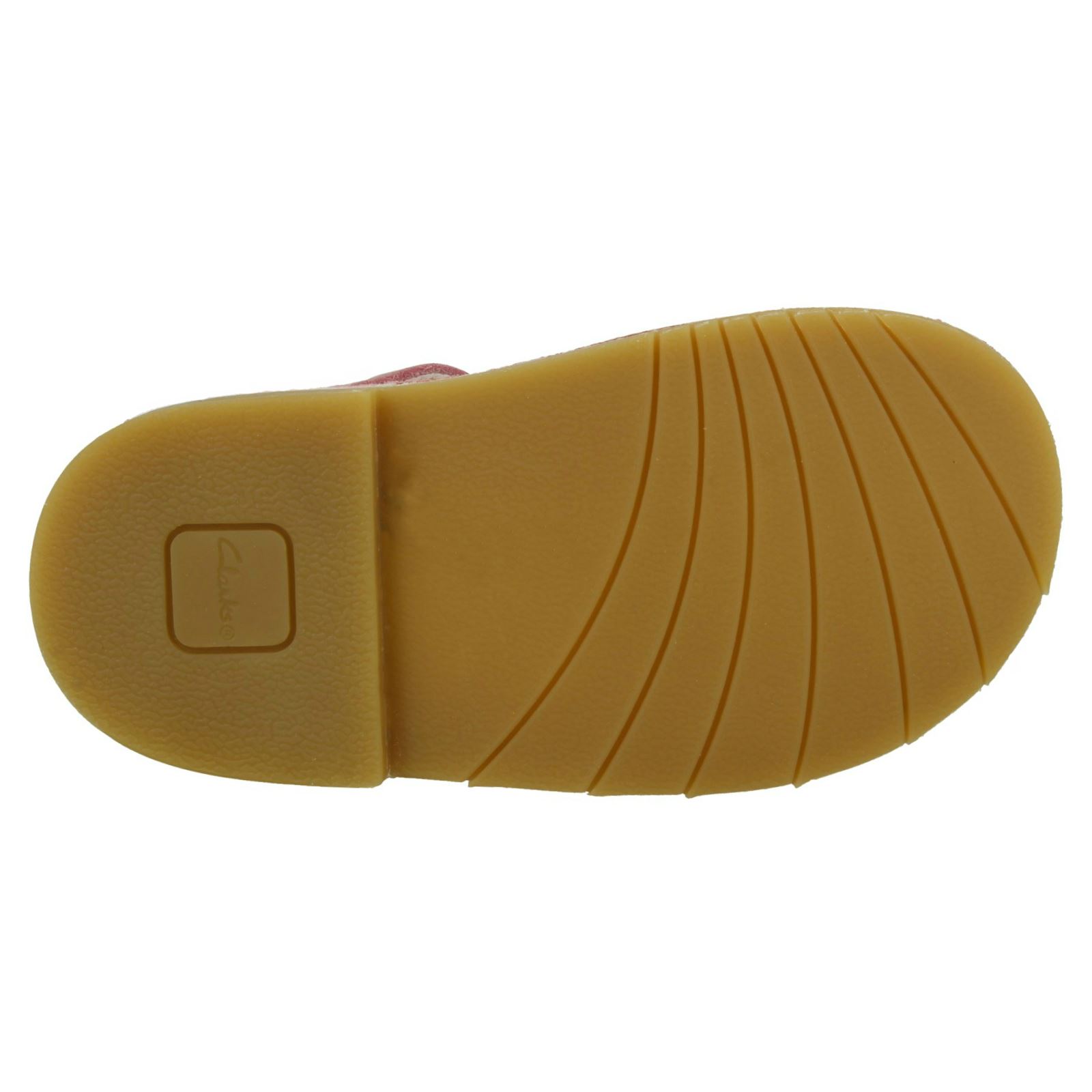 Zapatos informales de cuero con gancho y bucle para niñas Clarks gema cometa - Imagen 10 de 19