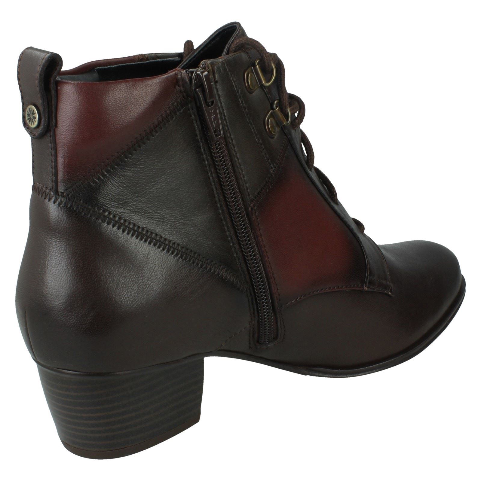 Ladies Van Dal Lace Up Ankle Boots Lark - Picture 19 of 19