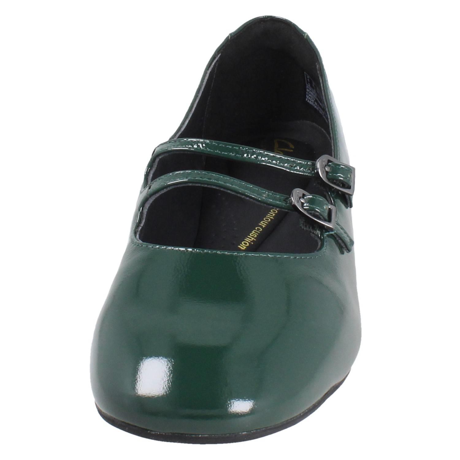 Ladies Clarks Mary Jane Buckle Fastening Smart Shoes Daiss 30 Shine - Picture 27 of 37
