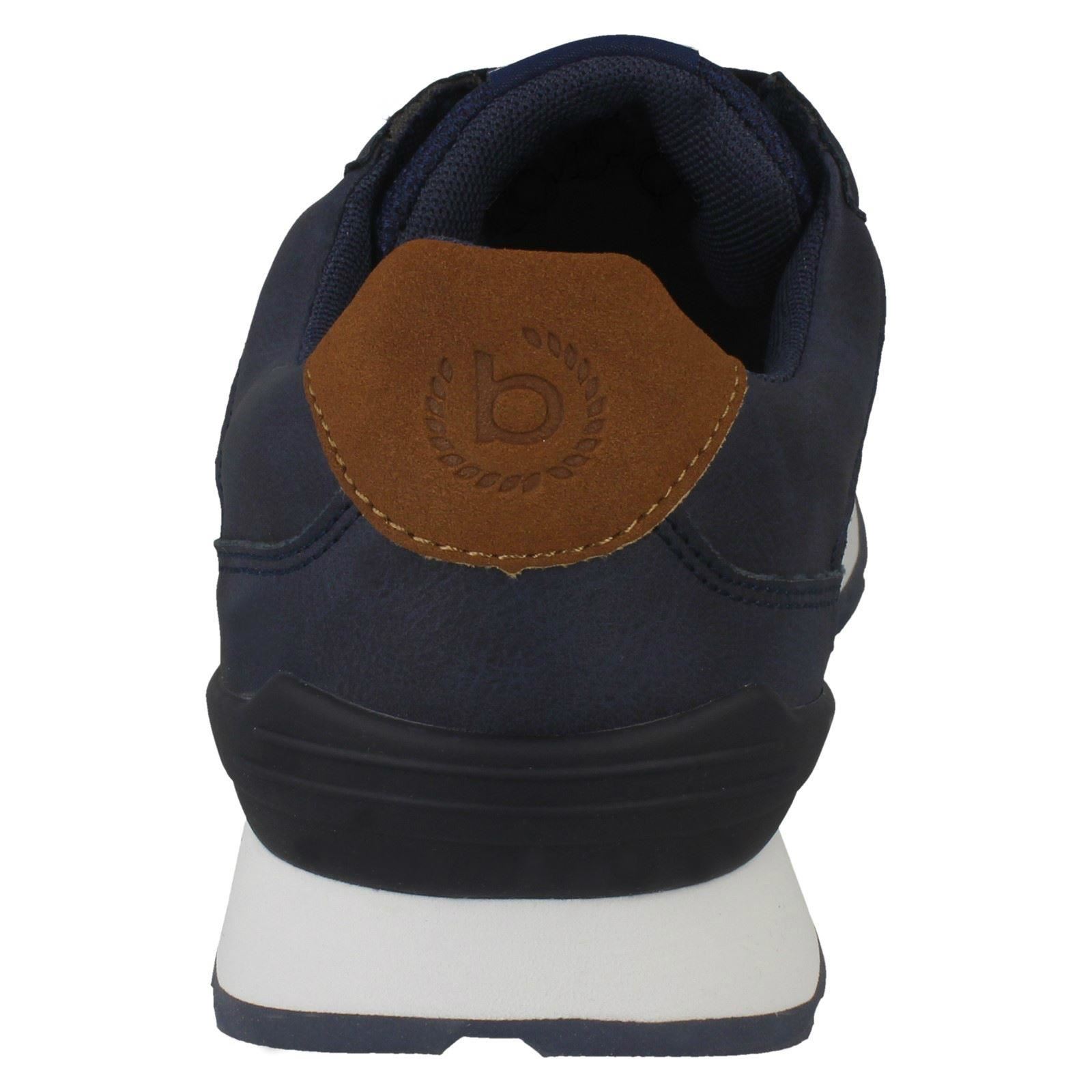 Details zu Mens Bugatti Smart Lace Up Trainers '323-30805-5900' Beliebt super willkommen