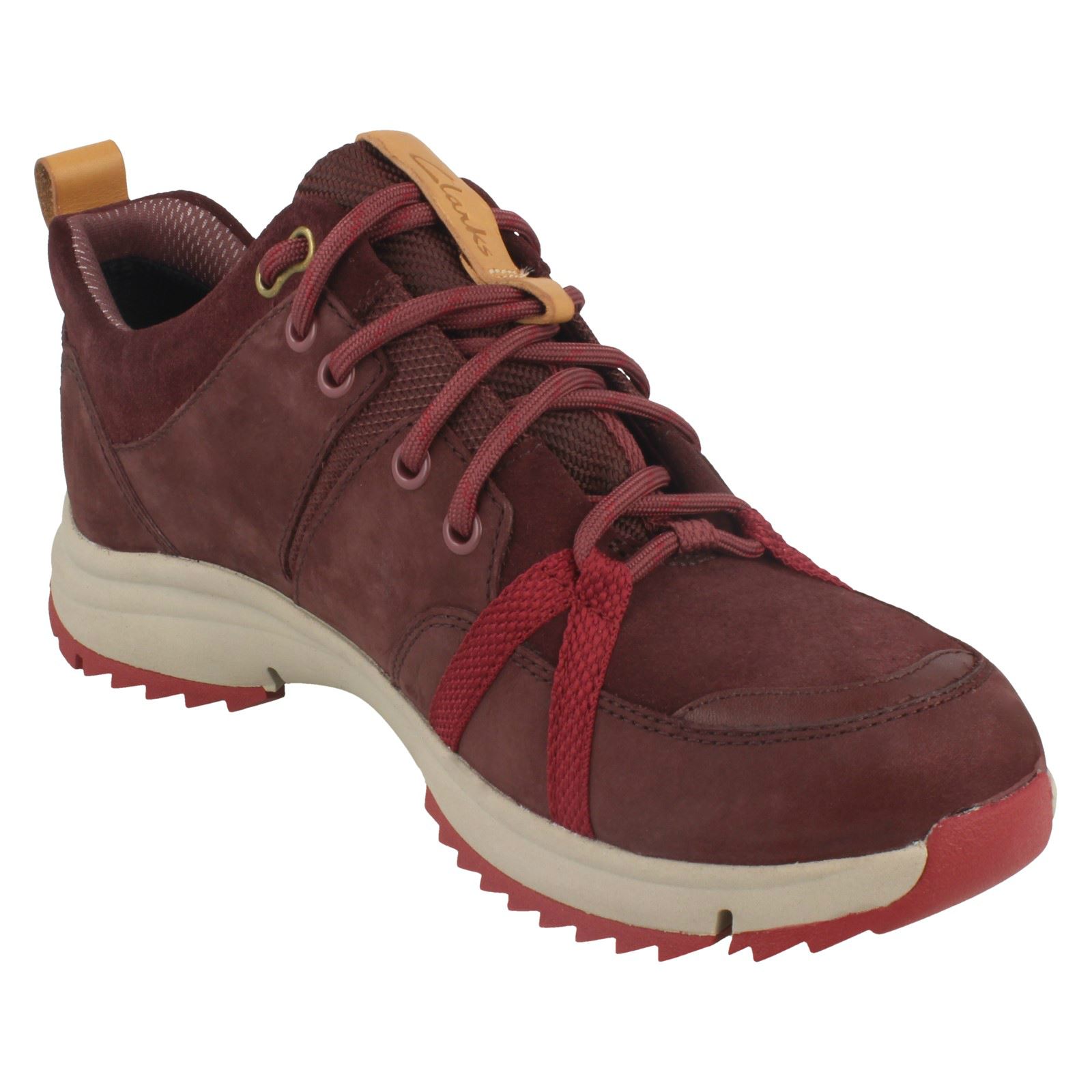 Ladies Clarks Trainer Style Lace Up Fastening Leather Chaussures Chaussures Chaussures - 'Tri Trek Gtx' 48cbc4 Ladies Clarks Trainer Style Lace Up Fastening Leather Chaussures Chaussures Chaussures - 'Tri Trek Gtx' 48cbc4