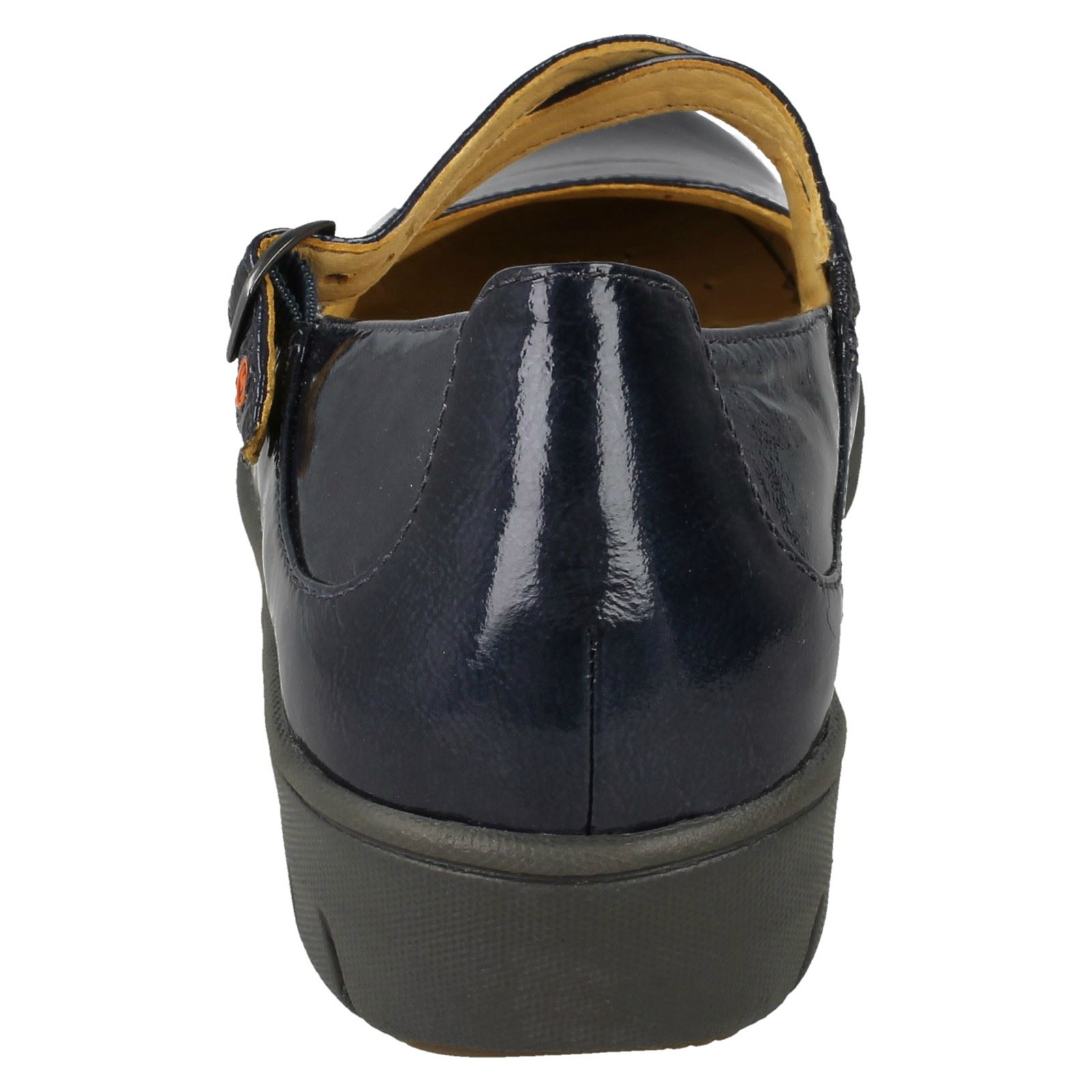 Ladies Lady Jane Navy Buckle Flats Up Clarks blå Mary Un Bqd0wBn1