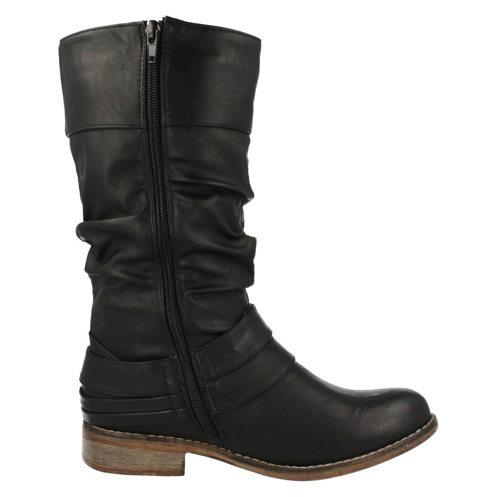 rieker calf length boots