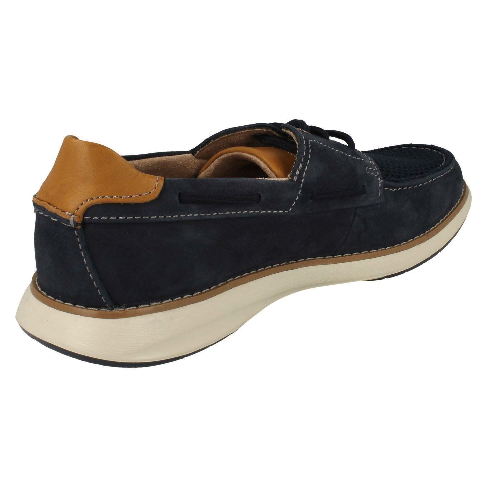 Zapatos de cubierta no estructurados para hombre Clarks de encaje sin piloto - Imagen 19 de 19