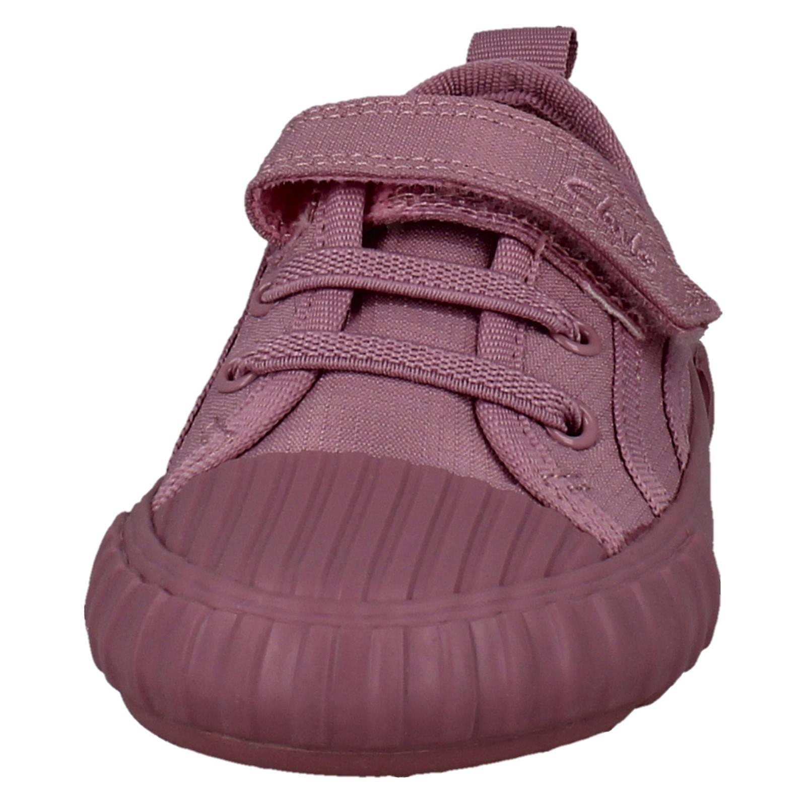 Kids Clarks Stretch Sport Style Washable Canvas Shoes "Foxing Stitch - Picture 36 of 37