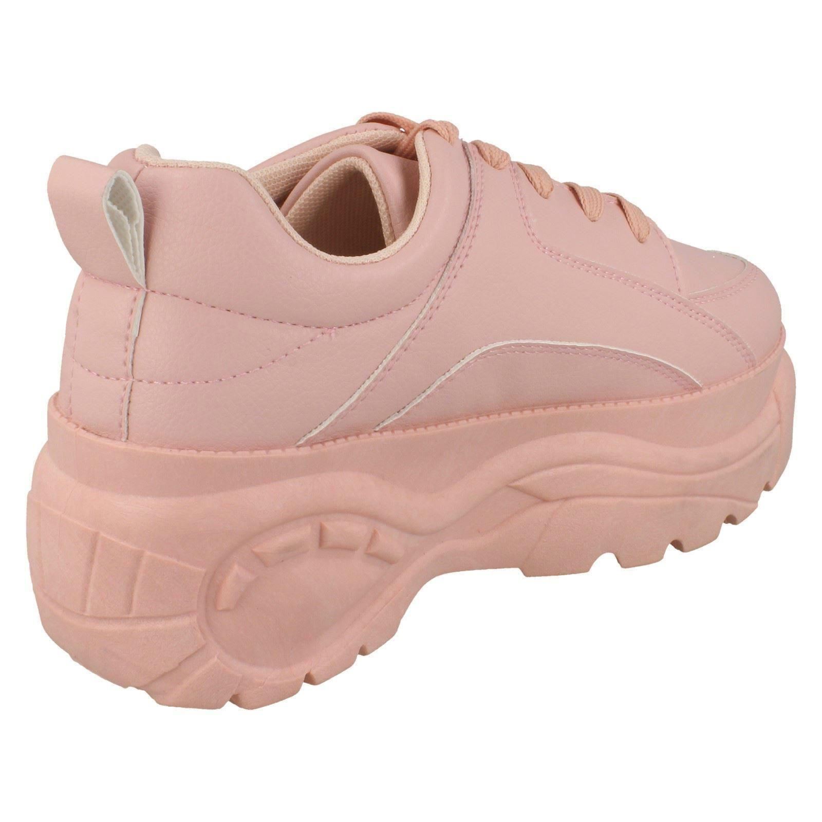 platform trainers pink