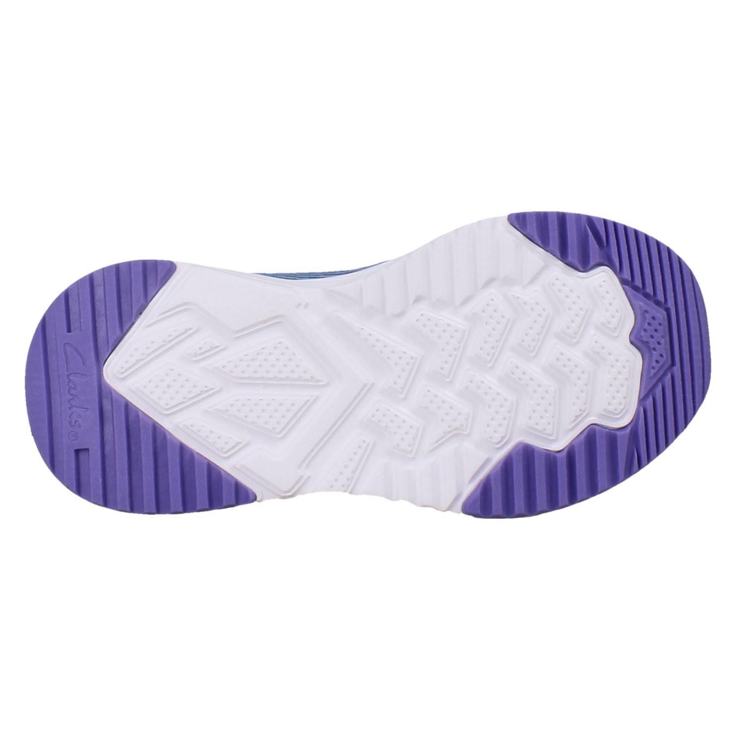 Kids Clarks Padded Textile Breathable Lightweight Sports Trainers *Deyes Dash* - Picture 55 of 64