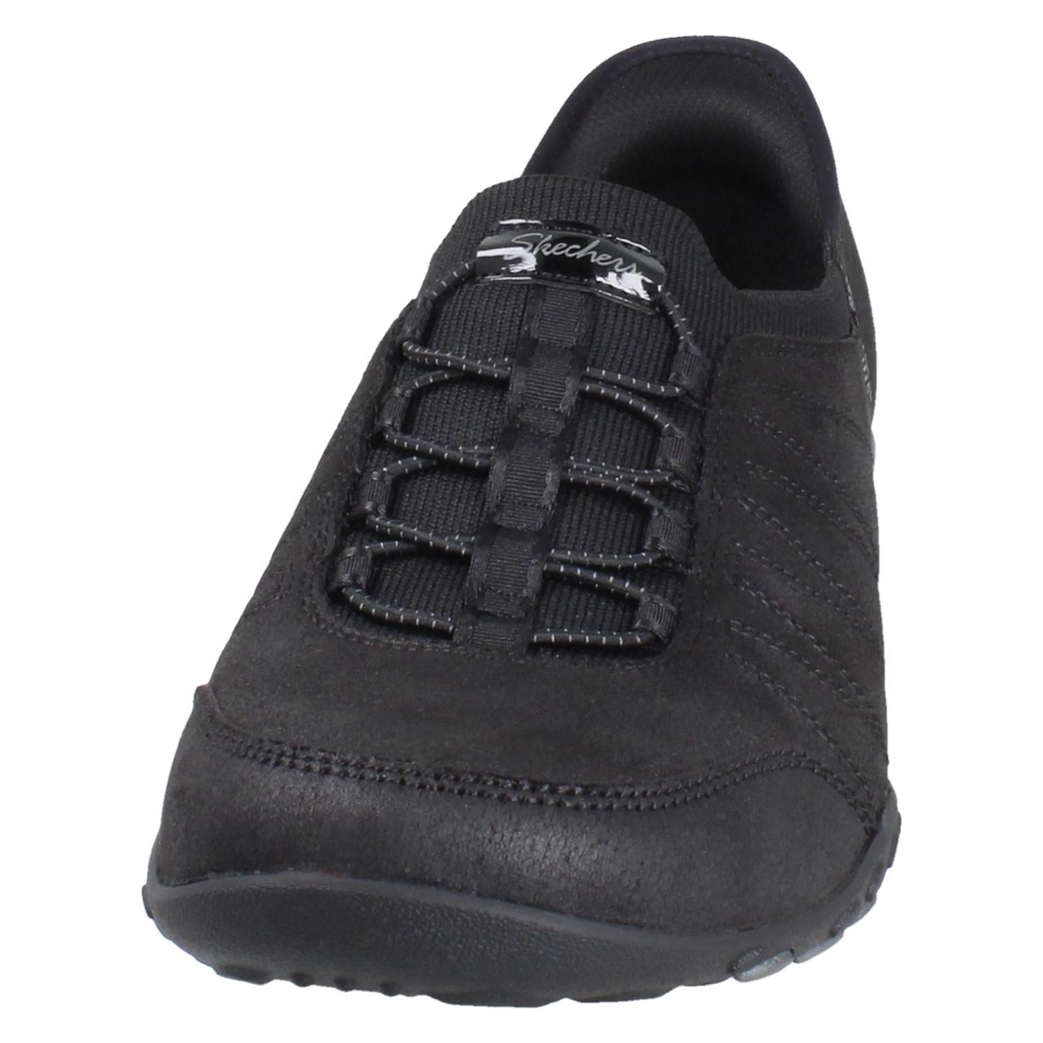 Femmes Skechers Vegan Slip-Ins Mains Gratuit Relax Compatible Avec Baskets Home - Picture 9 of 10